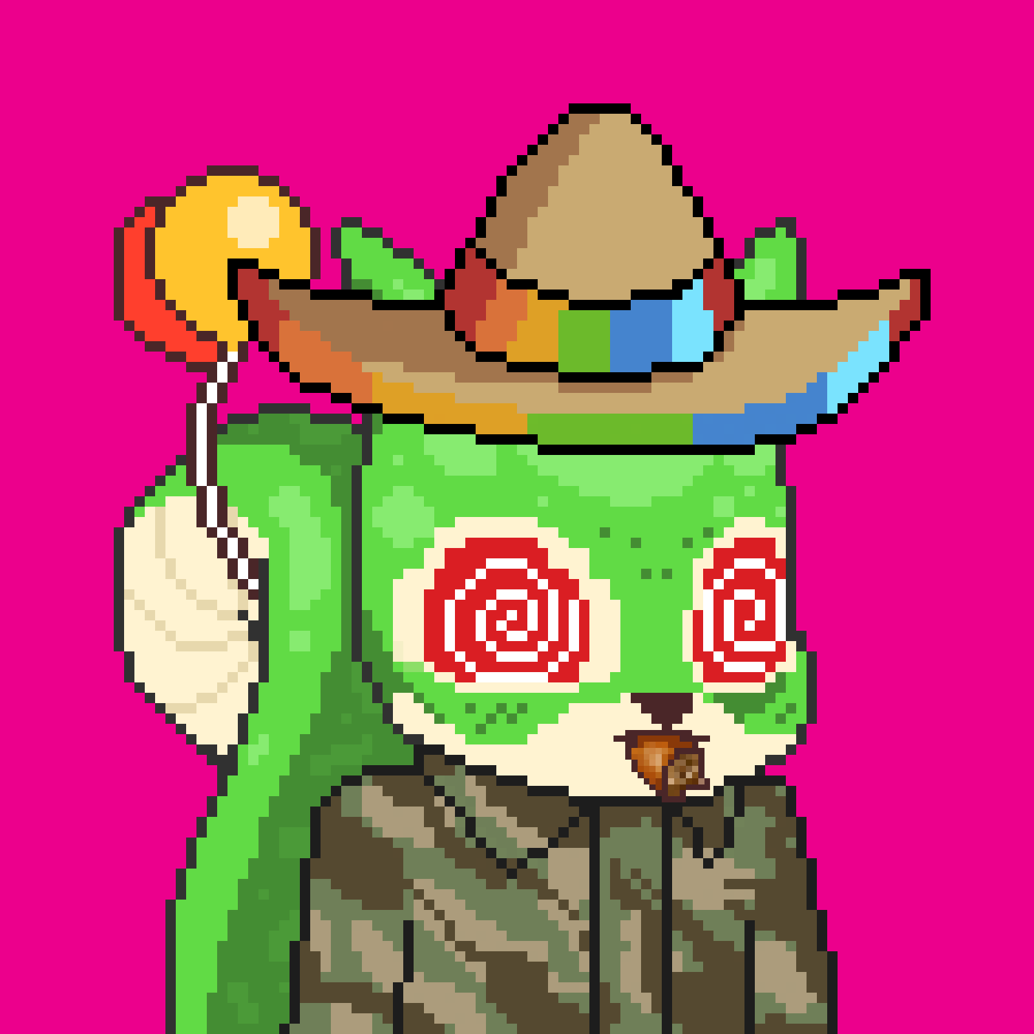 Pixel Squirrels #7568 NFT on Algorand