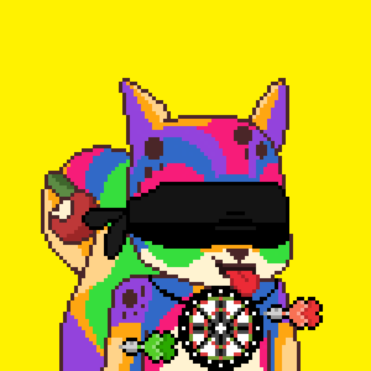 Pixel Squirrels #7569 NFT on Algorand