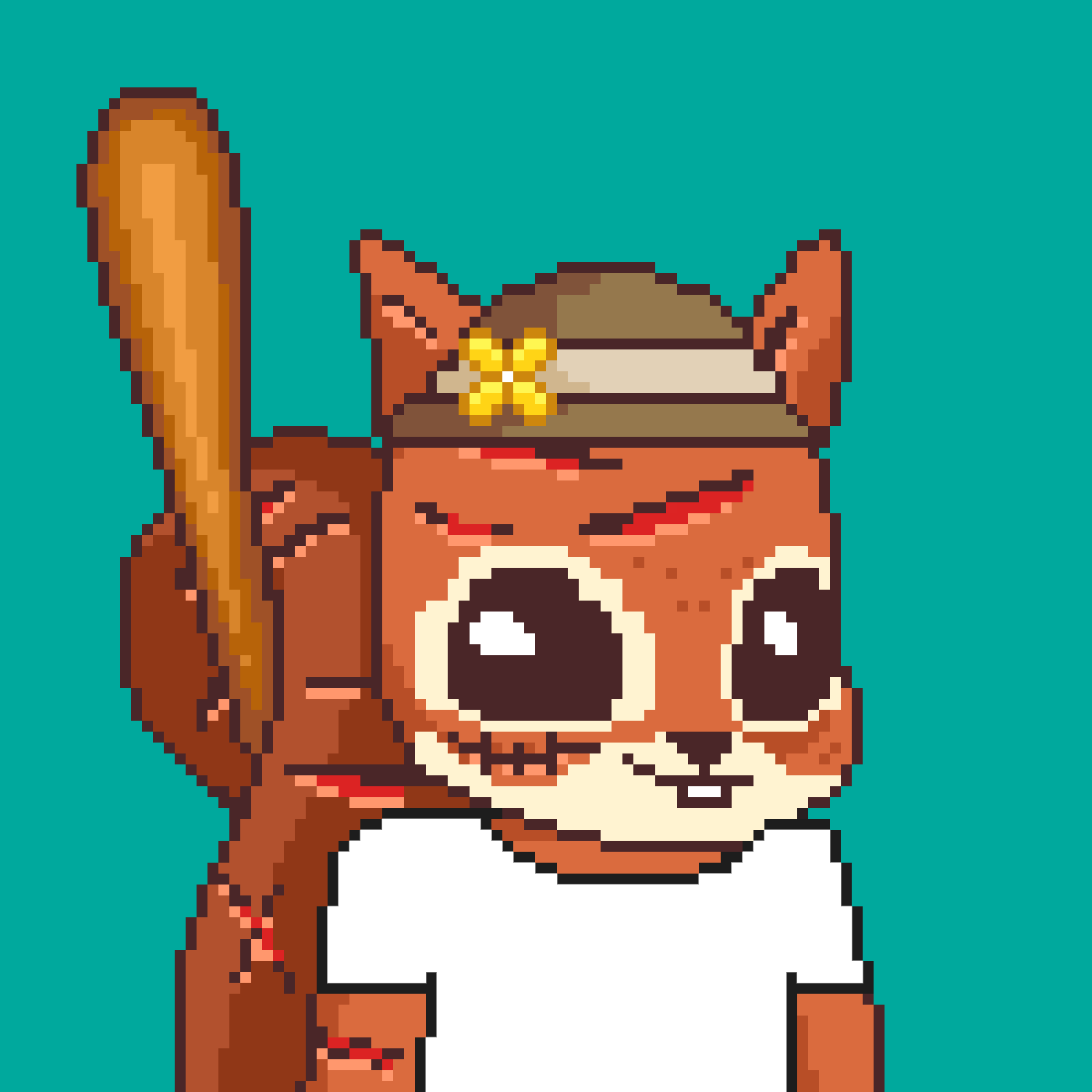 Pixel Squirrels #7571 NFT on Algorand