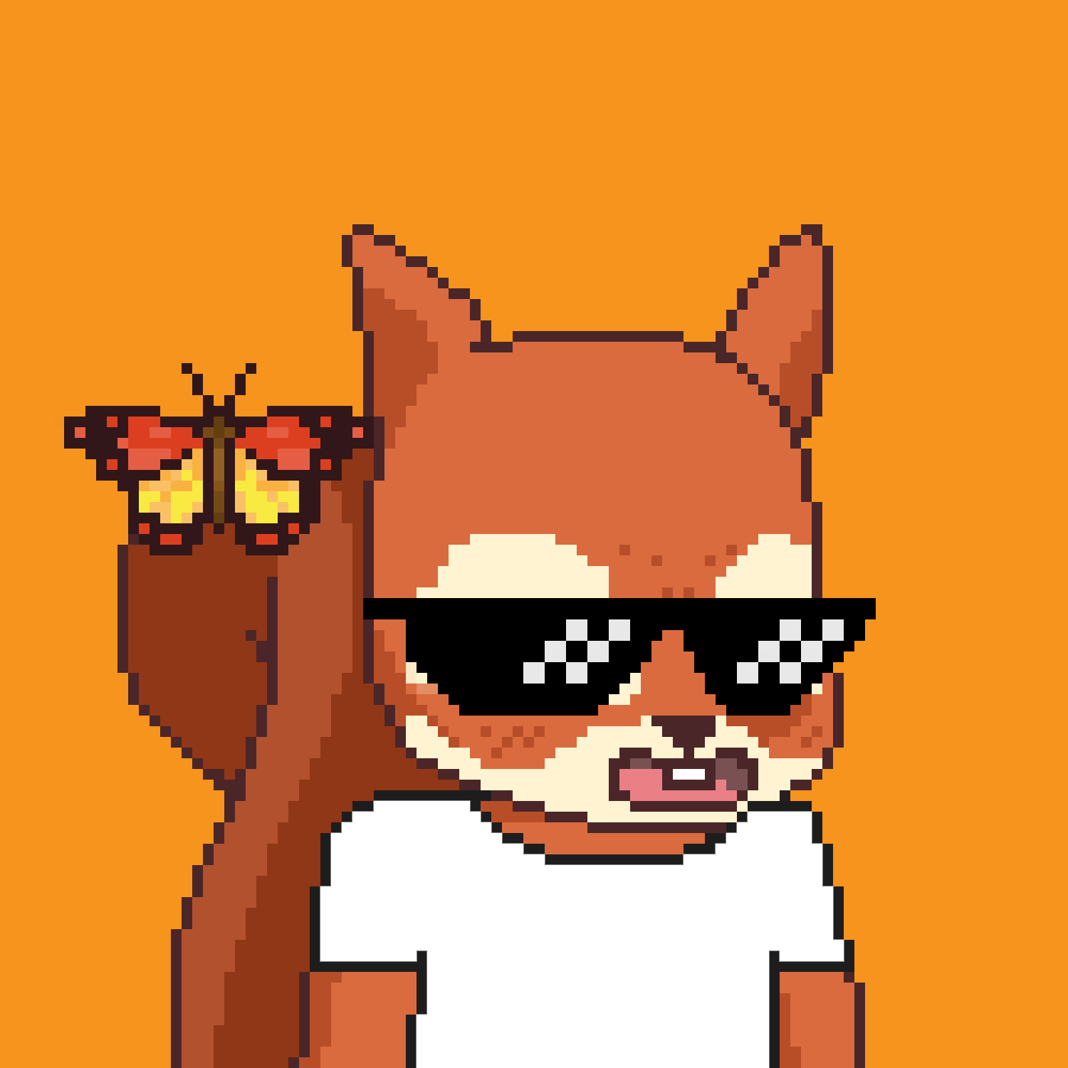 Pixel Squirrels #7572 NFT on Algorand