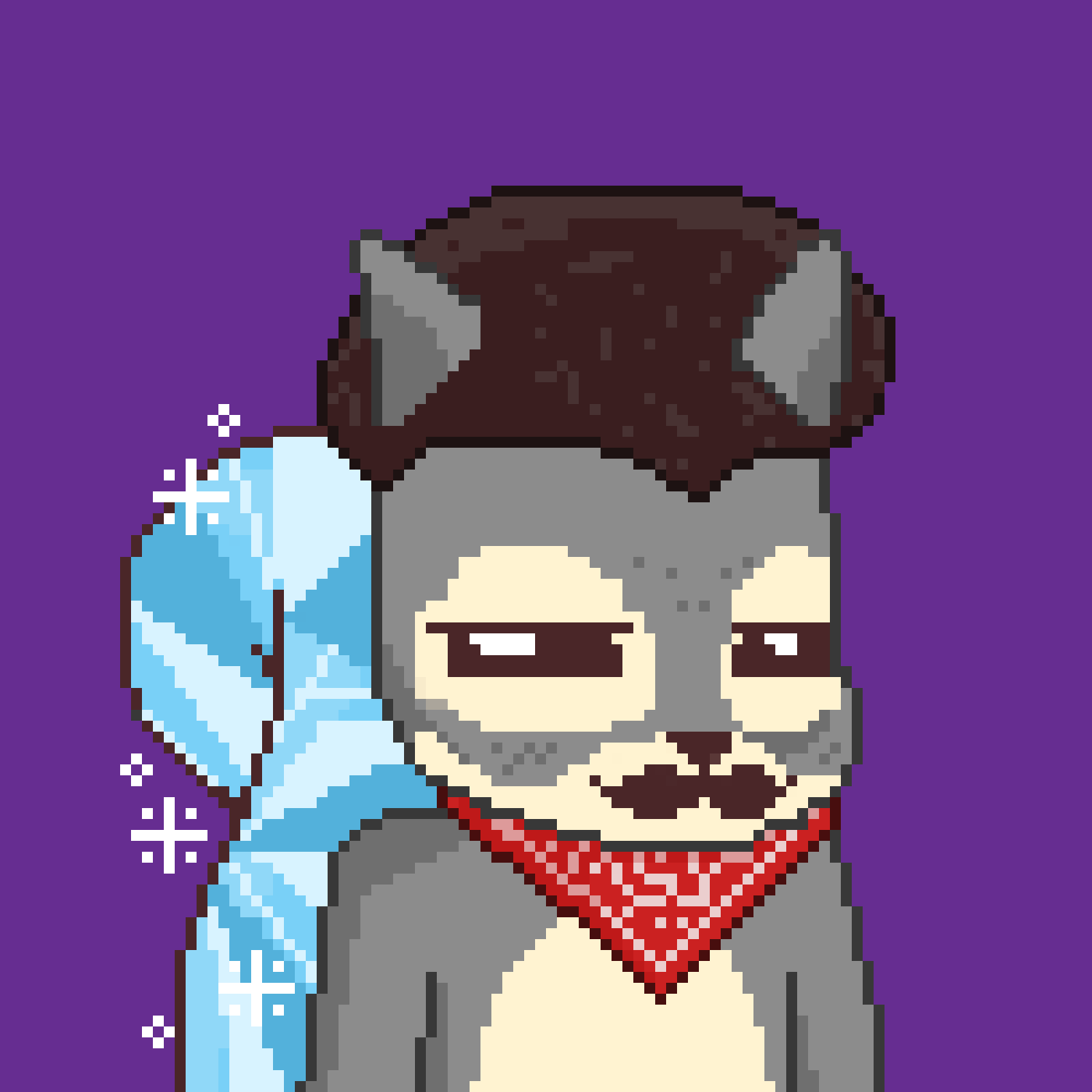 Pixel Squirrels #7574 NFT on Algorand
