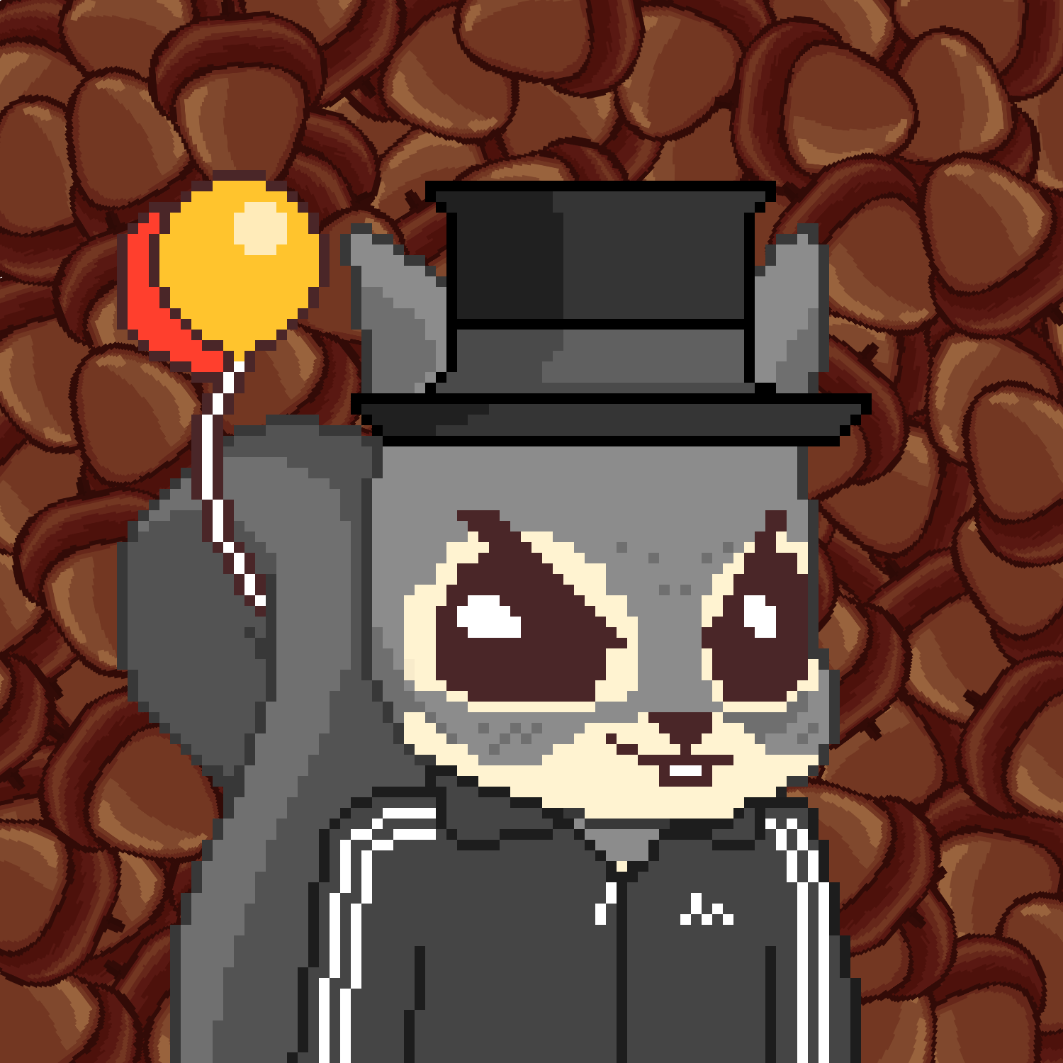 Pixel Squirrels #7581 NFT on Algorand