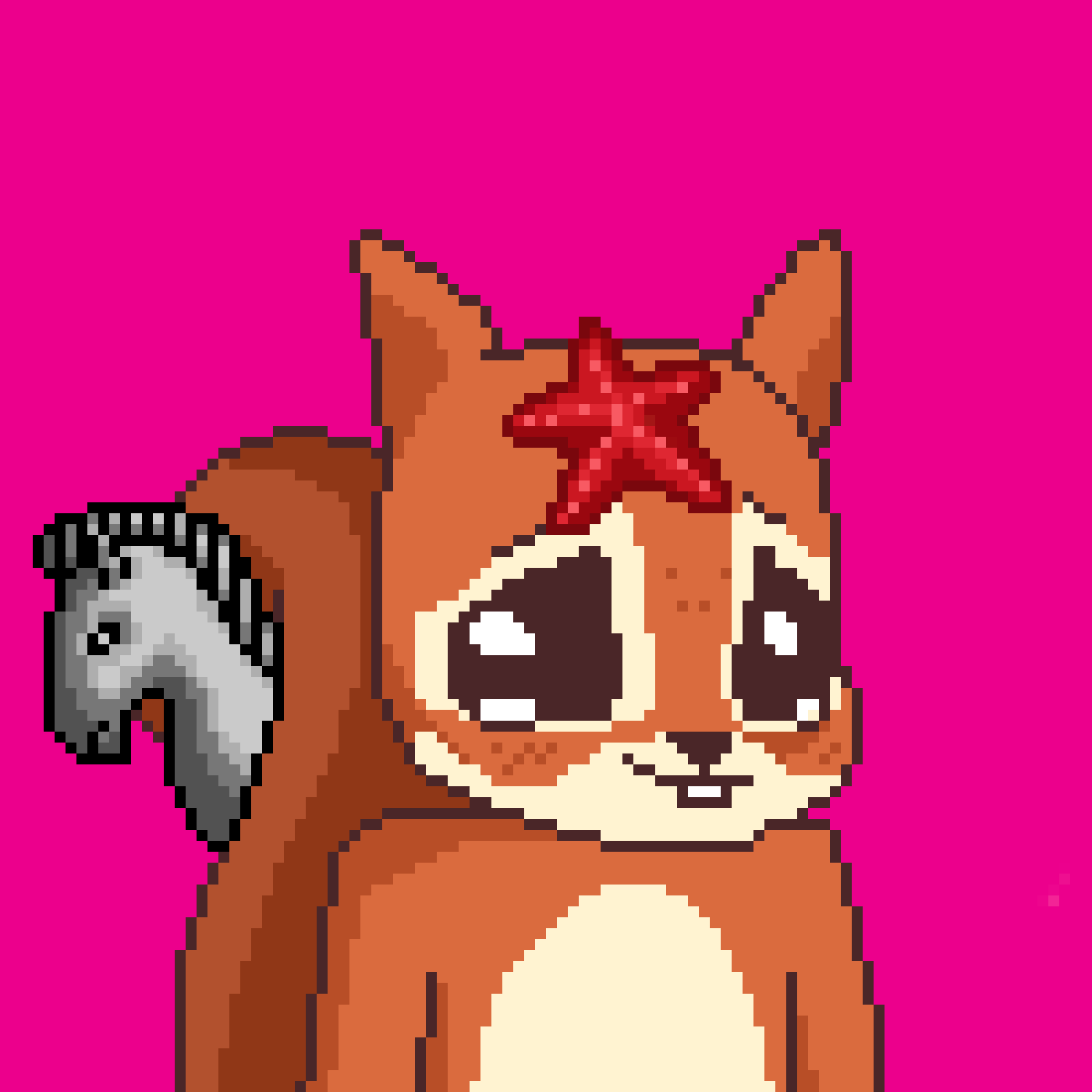 Pixel Squirrels #7587 NFT on Algorand
