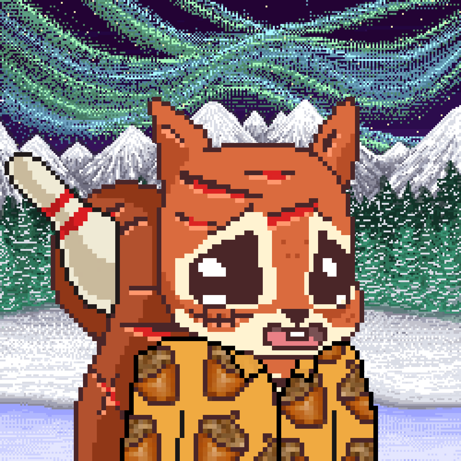 Pixel Squirrels #7588 NFT on Algorand