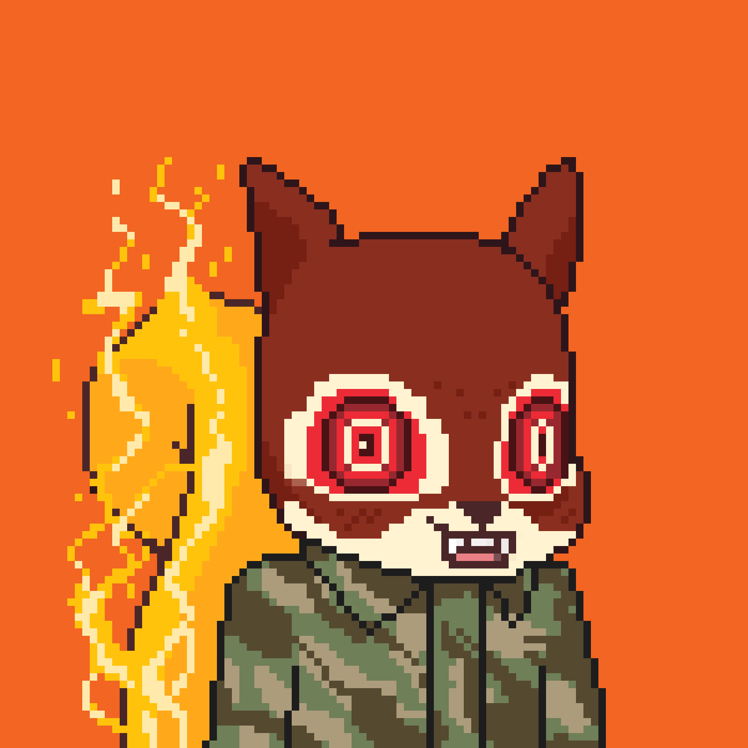 Pixel Squirrels #760 NFT on Algorand