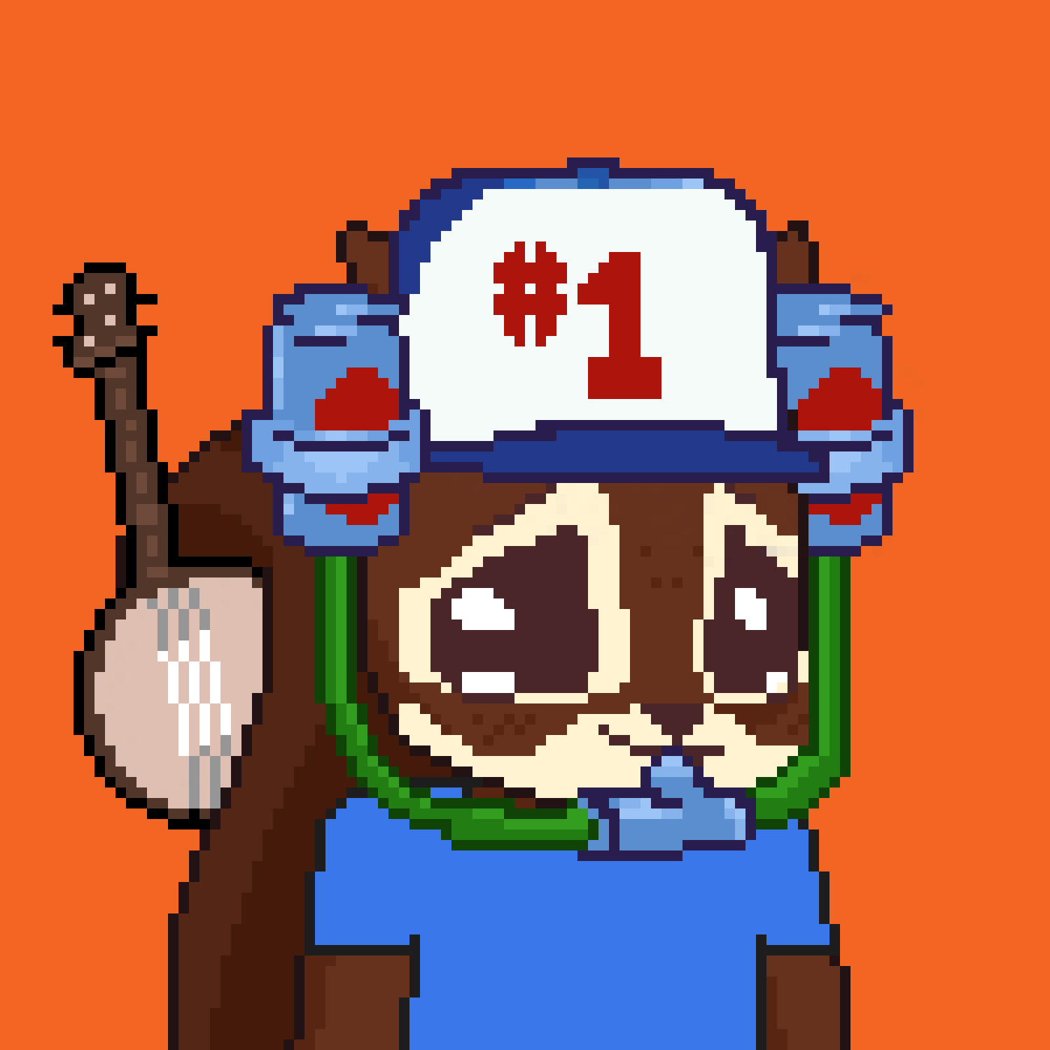 Pixel Squirrels #7613 NFT on Algorand