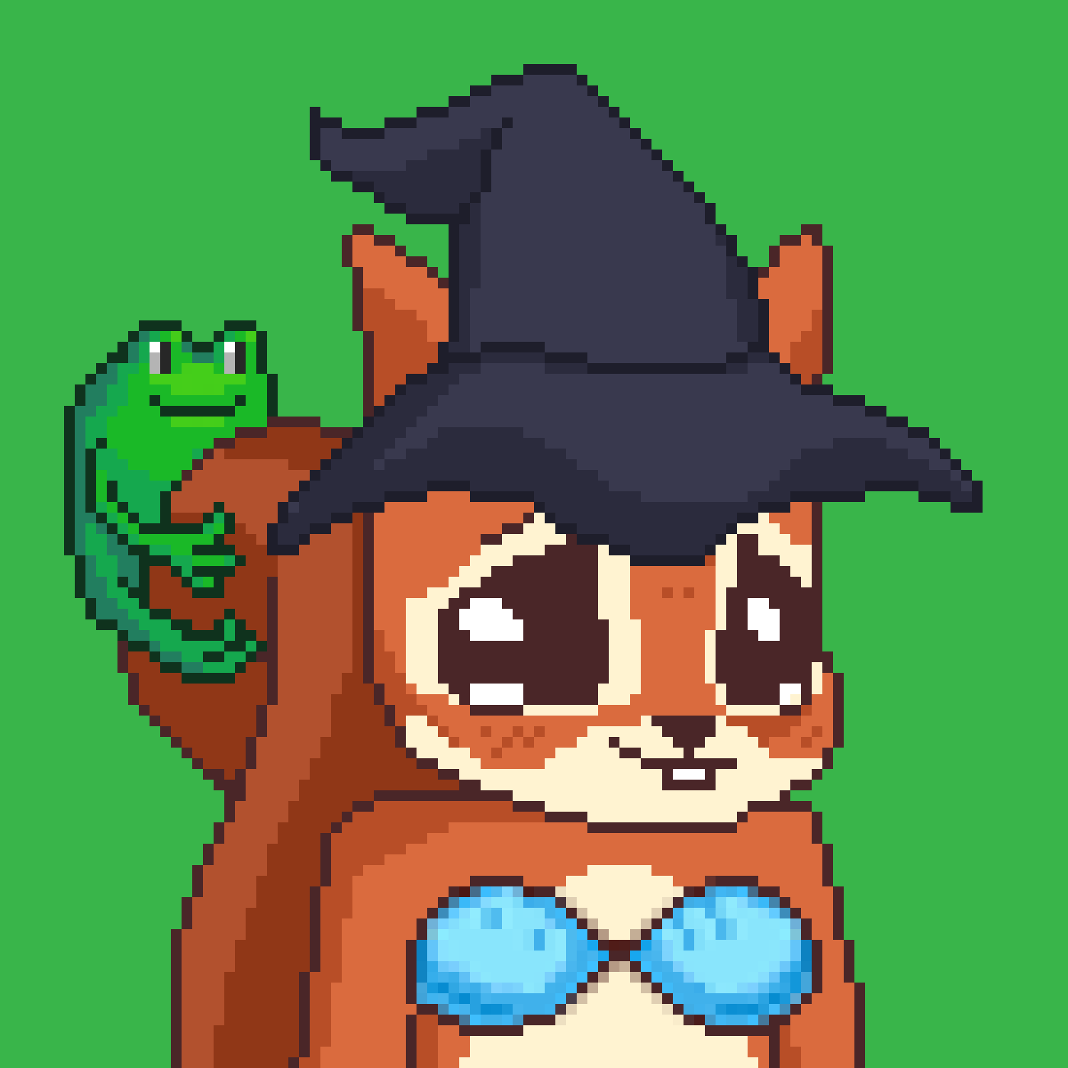 Pixel Squirrels #7615 NFT on Algorand