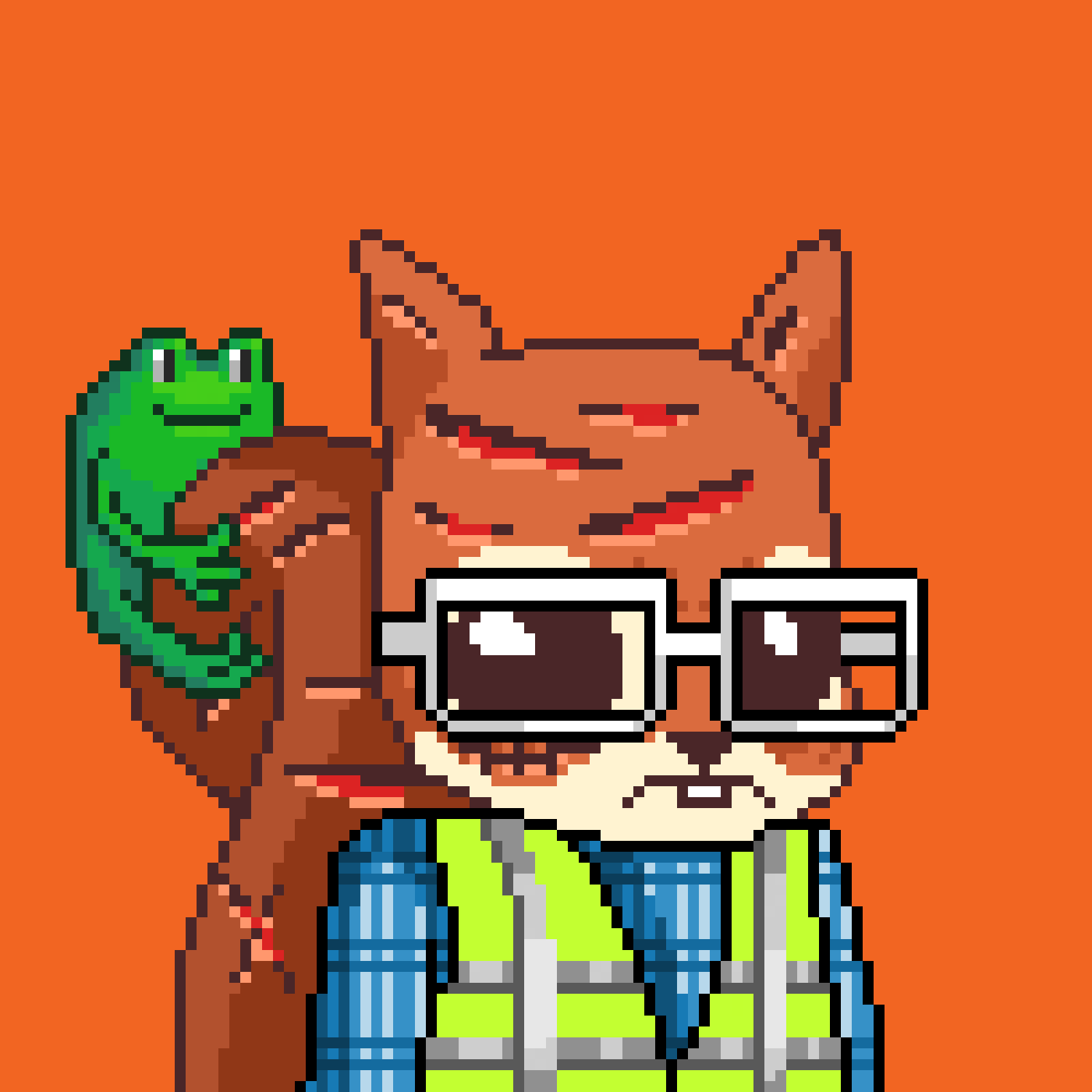 Pixel Squirrels #762 NFT on Algorand