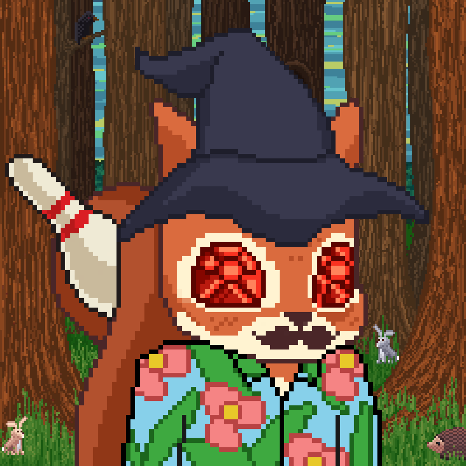 Pixel Squirrels #7623 NFT on Algorand