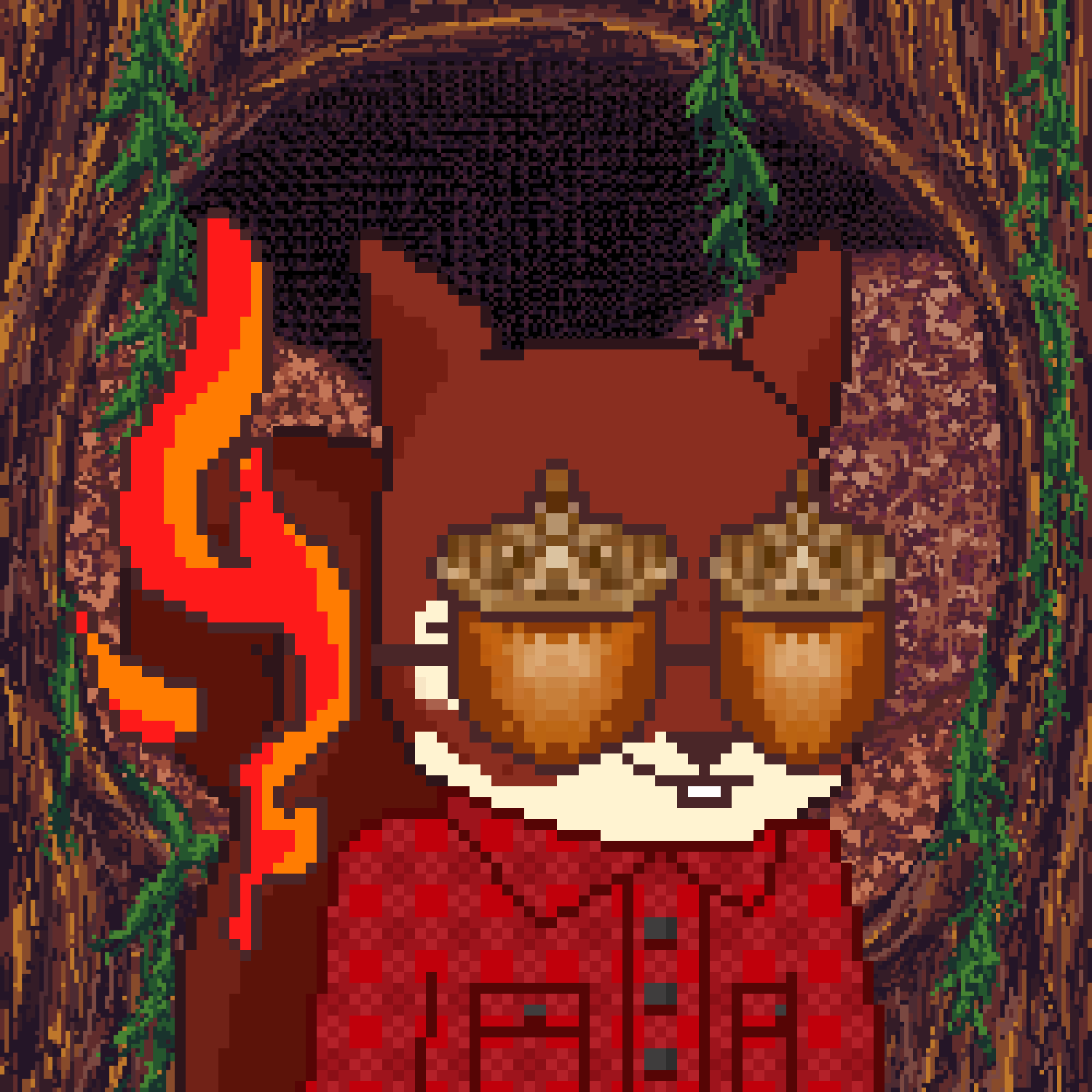 Pixel Squirrels #7629 NFT on Algorand