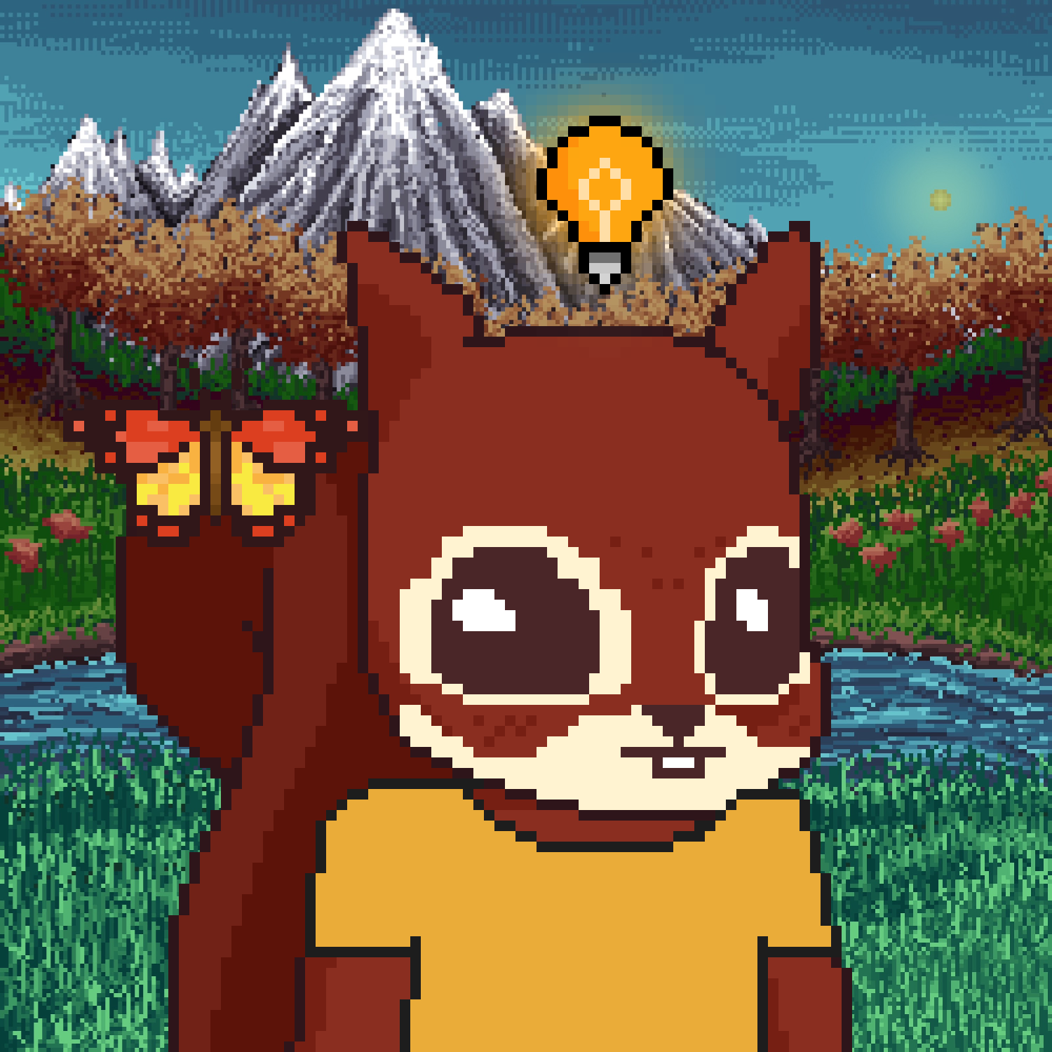 Pixel Squirrels #763 NFT on Algorand