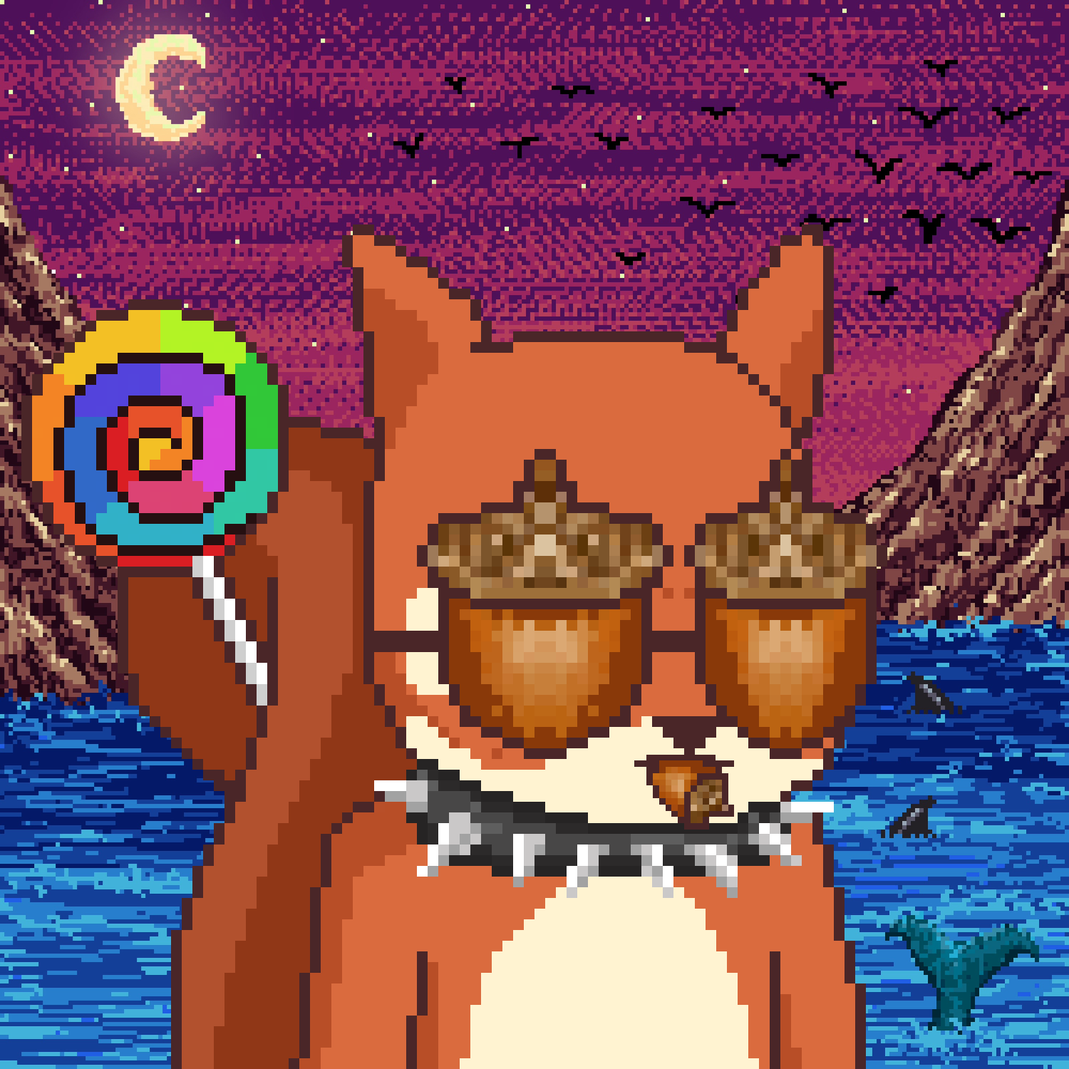 Pixel Squirrels #7638 NFT on Algorand