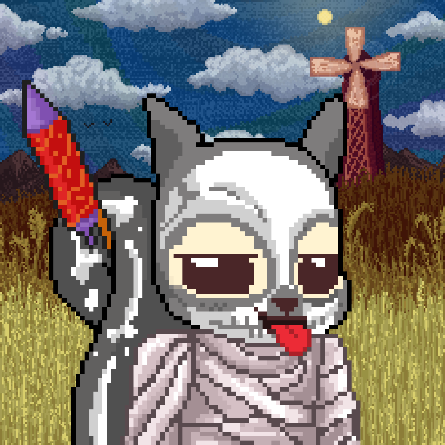 Pixel Squirrels #7653 NFT on Algorand