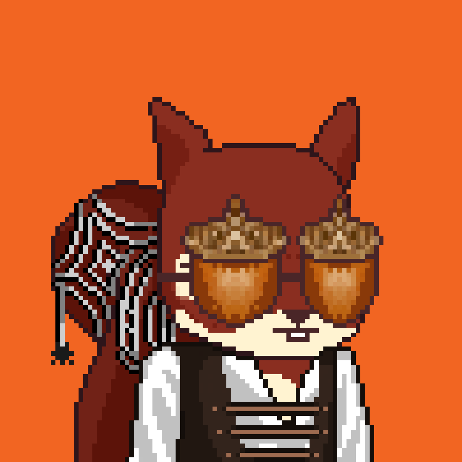 Pixel Squirrels #7656 NFT on Algorand