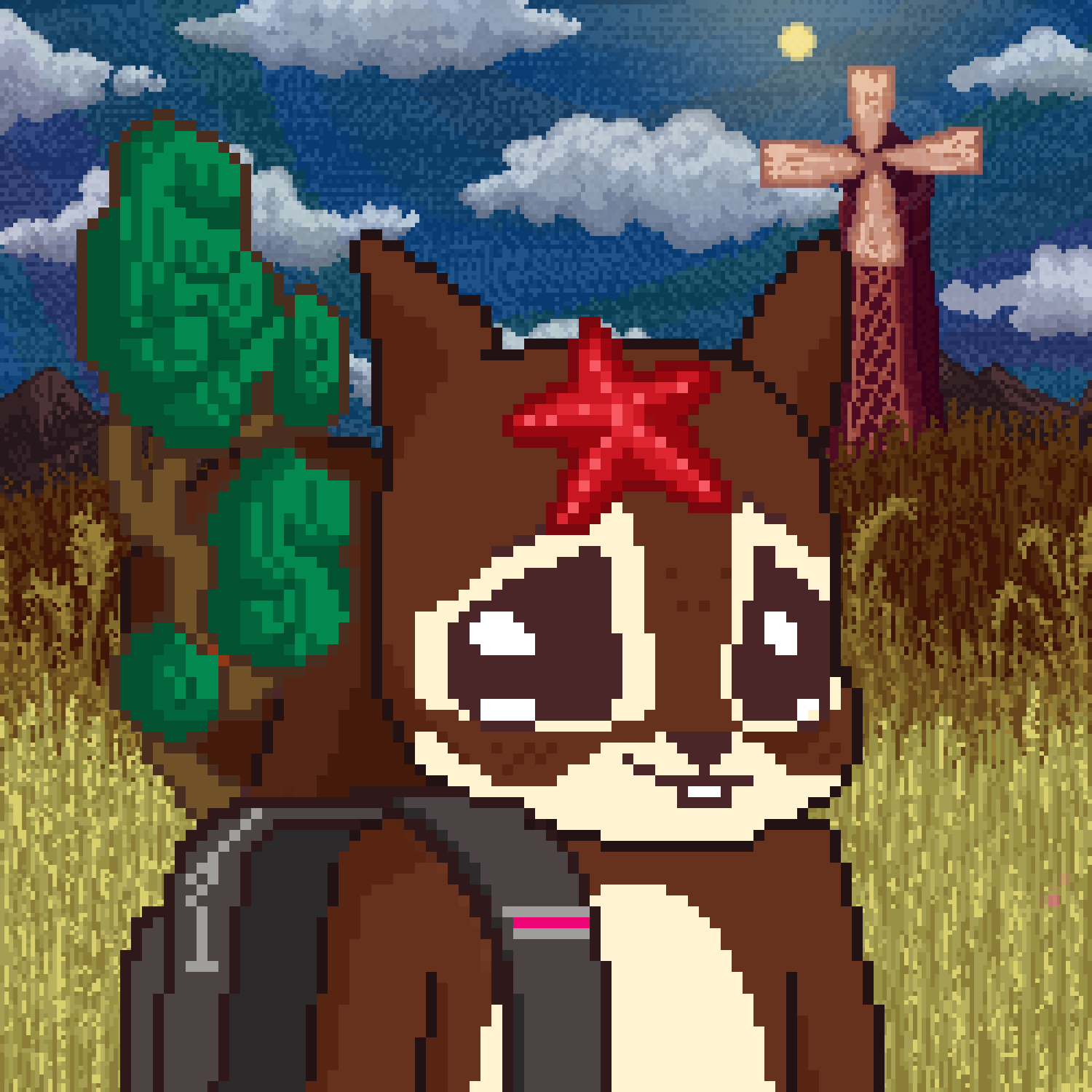 Pixel Squirrels #766 NFT on Algorand