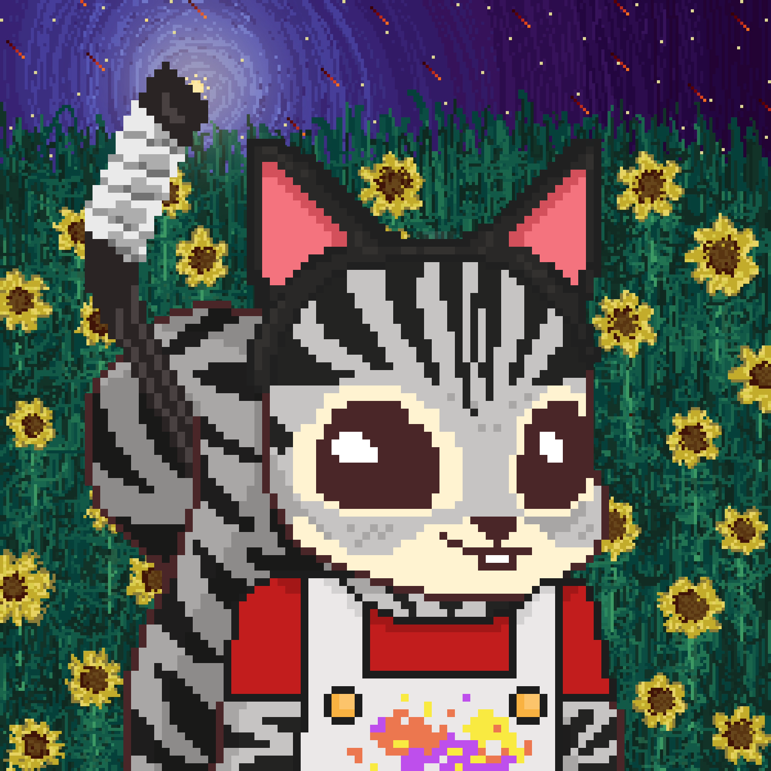 Pixel Squirrels #7660 NFT on Algorand