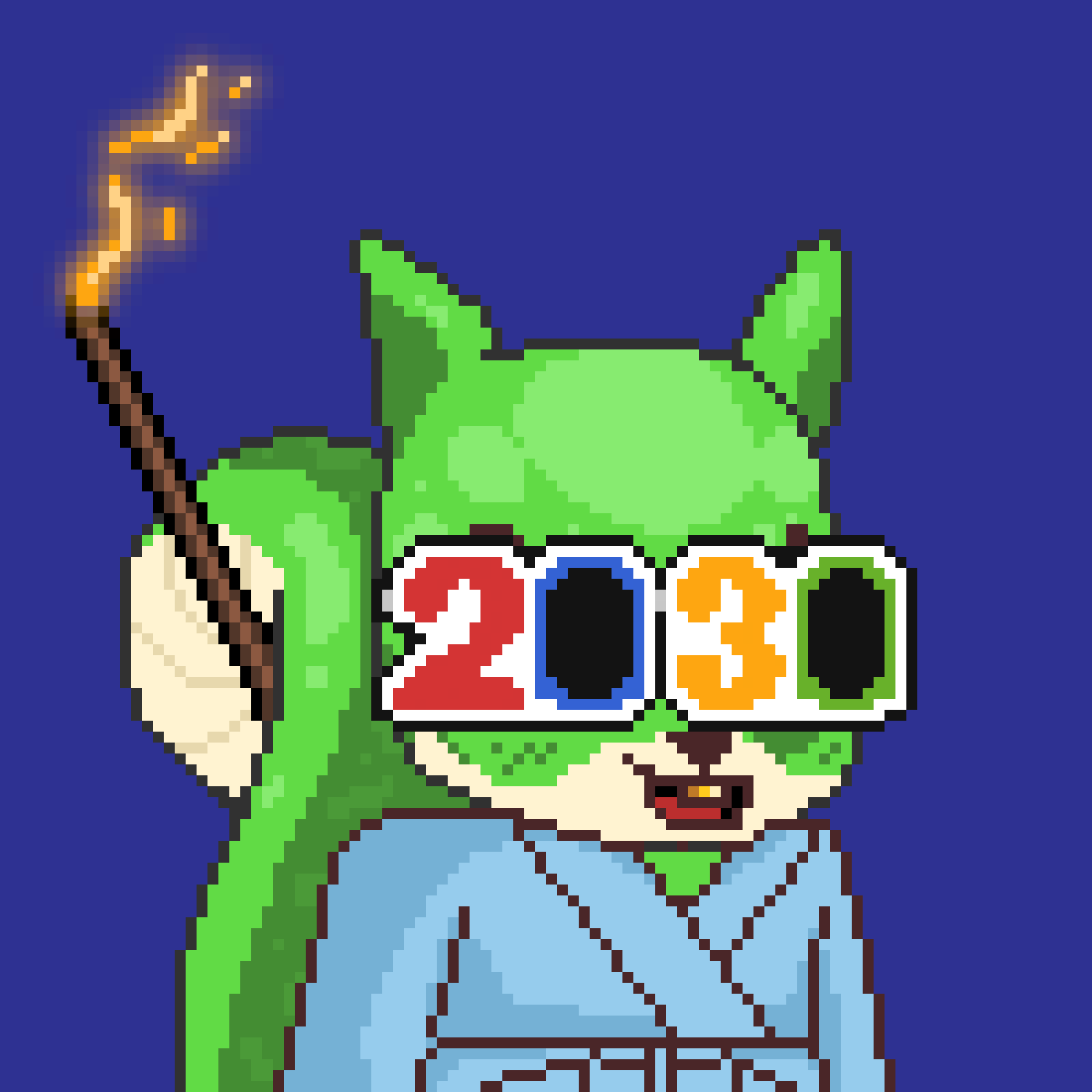 Pixel Squirrels #7663 NFT on Algorand