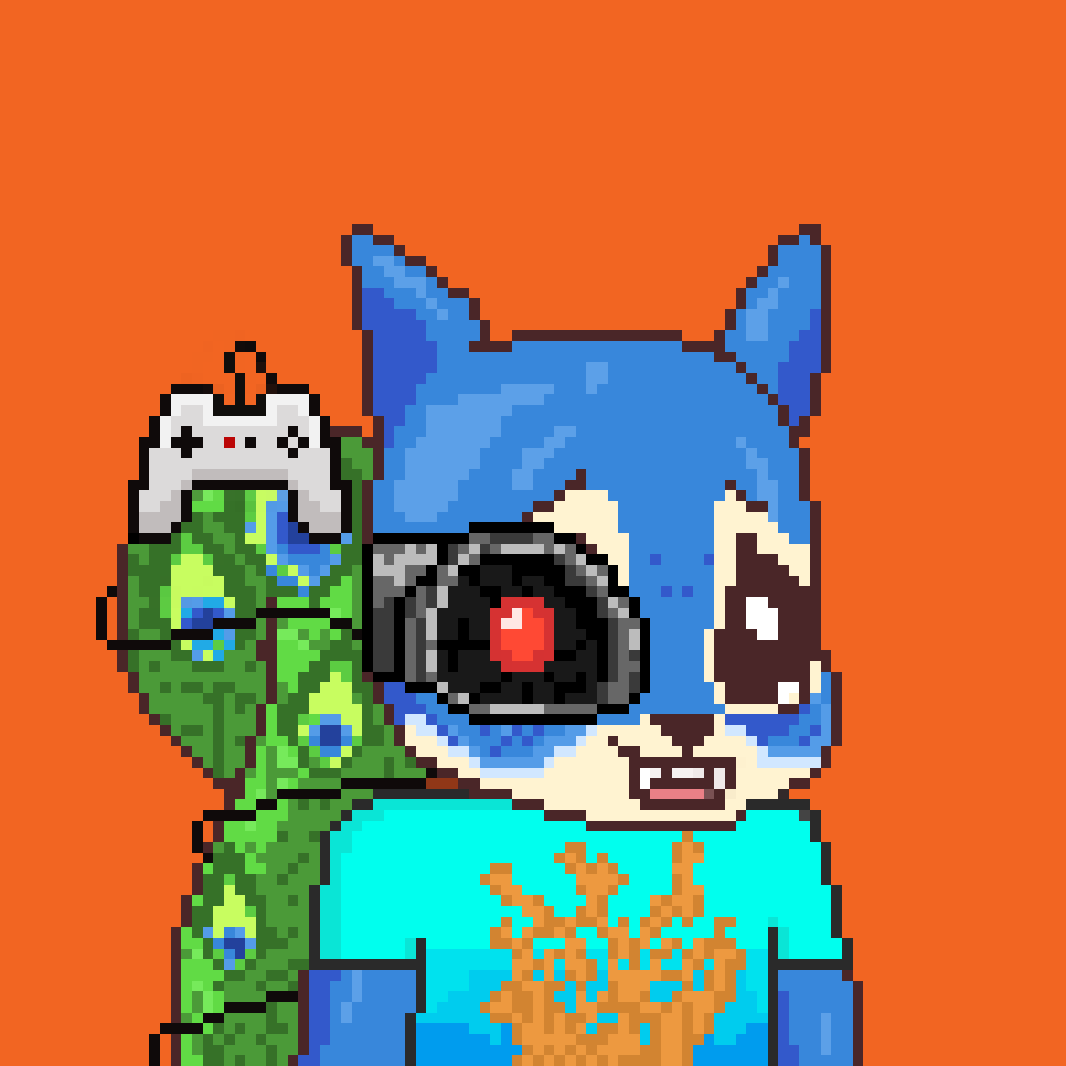 Pixel Squirrels #7664 NFT on Algorand