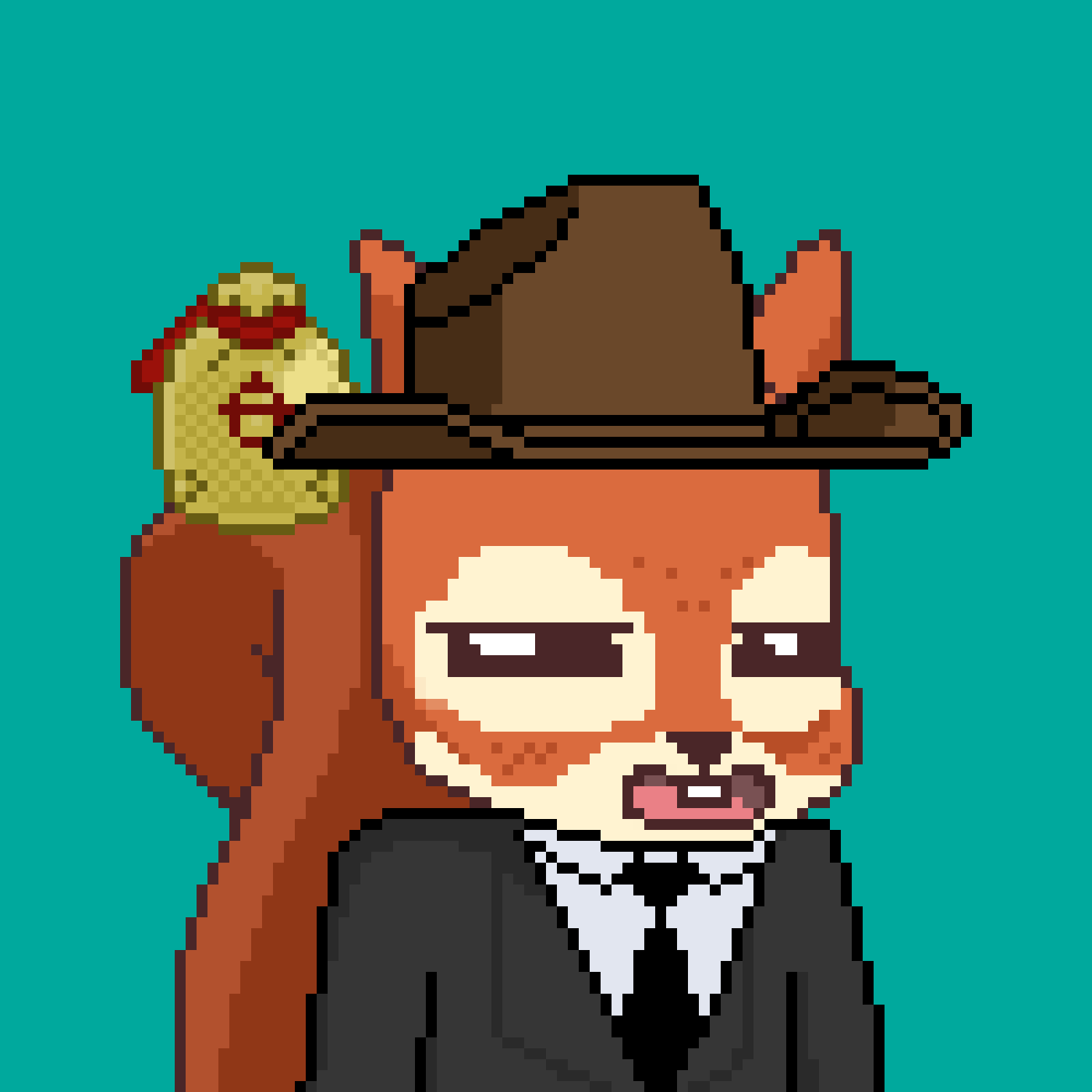 Pixel Squirrels #767 NFT on Algorand