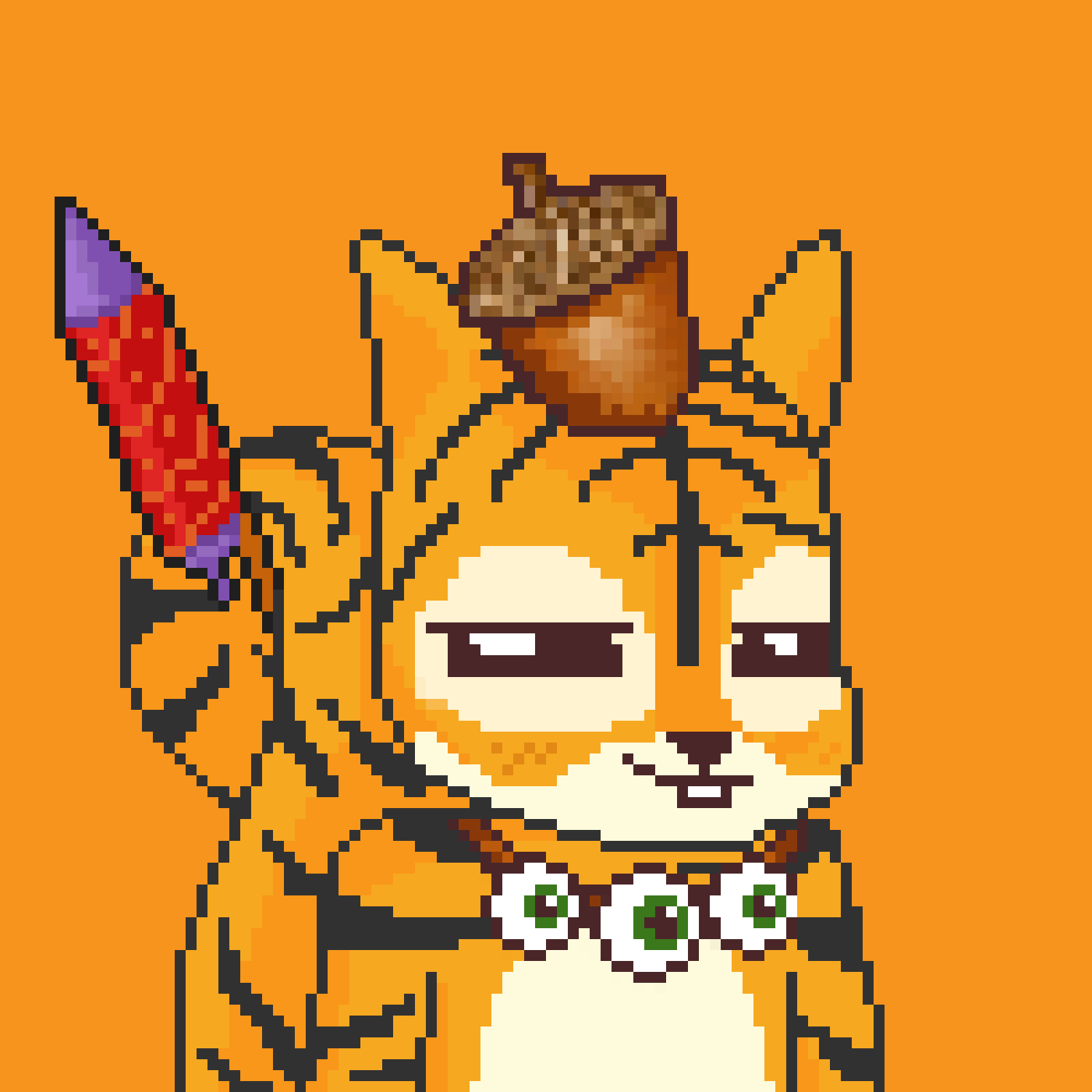 Pixel Squirrels #770 NFT on Algorand