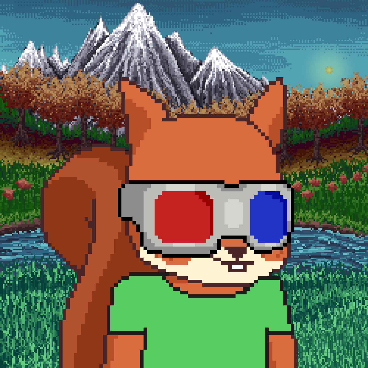 Pixel Squirrels #7701 NFT on Algorand