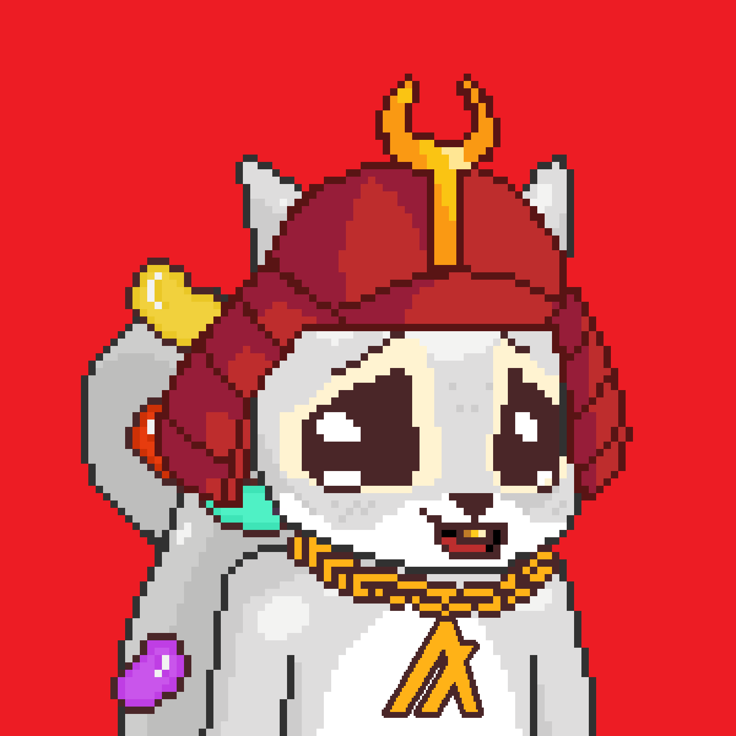 Pixel Squirrels #7703 NFT on Algorand