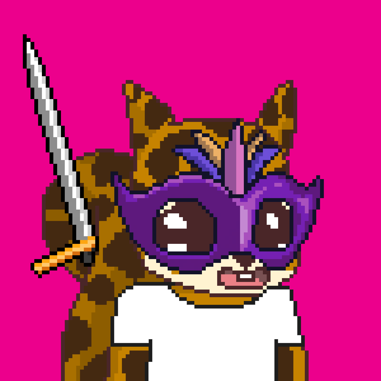 Pixel Squirrels #7704 NFT on Algorand