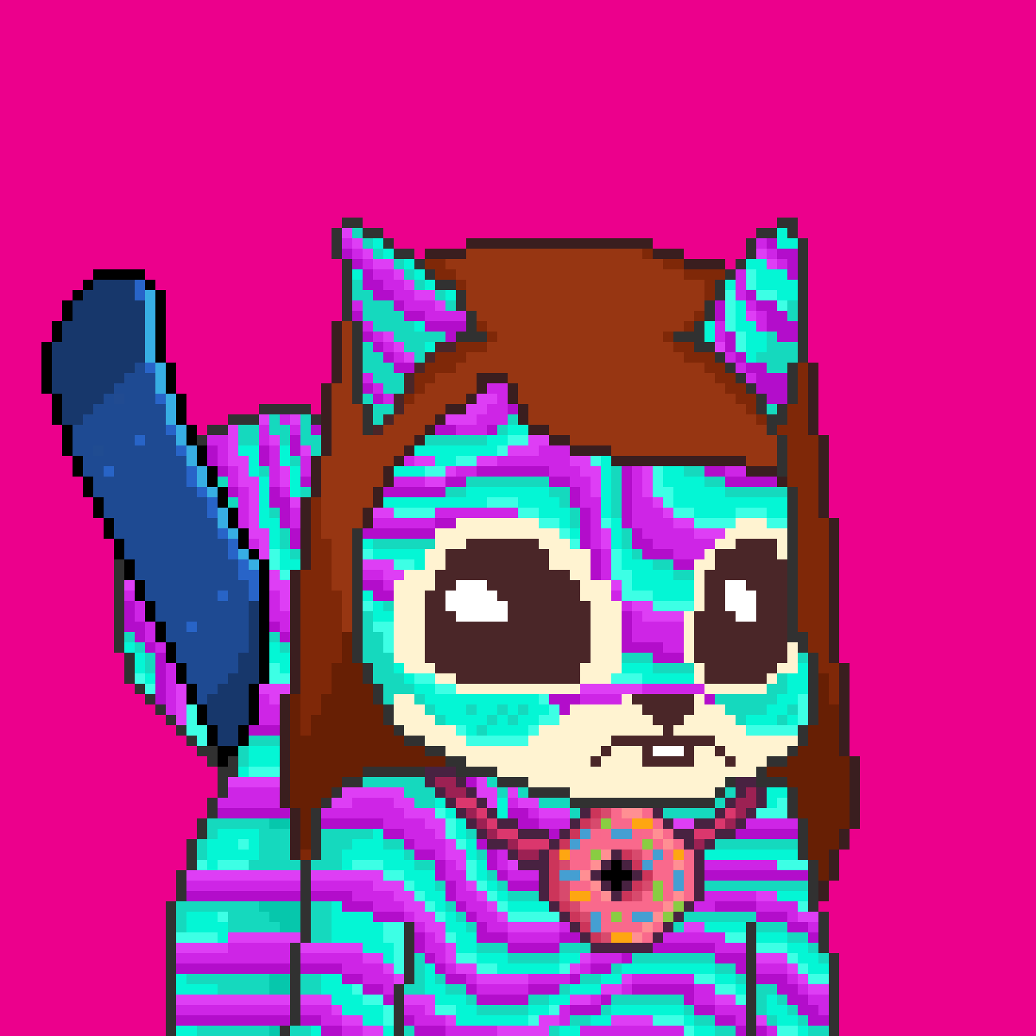 Pixel Squirrels #7705 NFT on Algorand