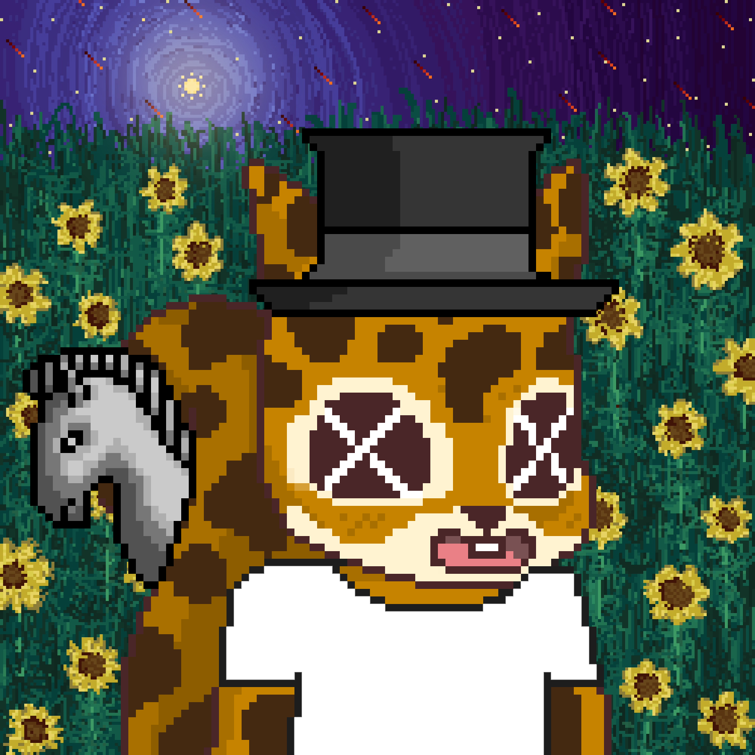 Pixel Squirrels #7711 NFT on Algorand