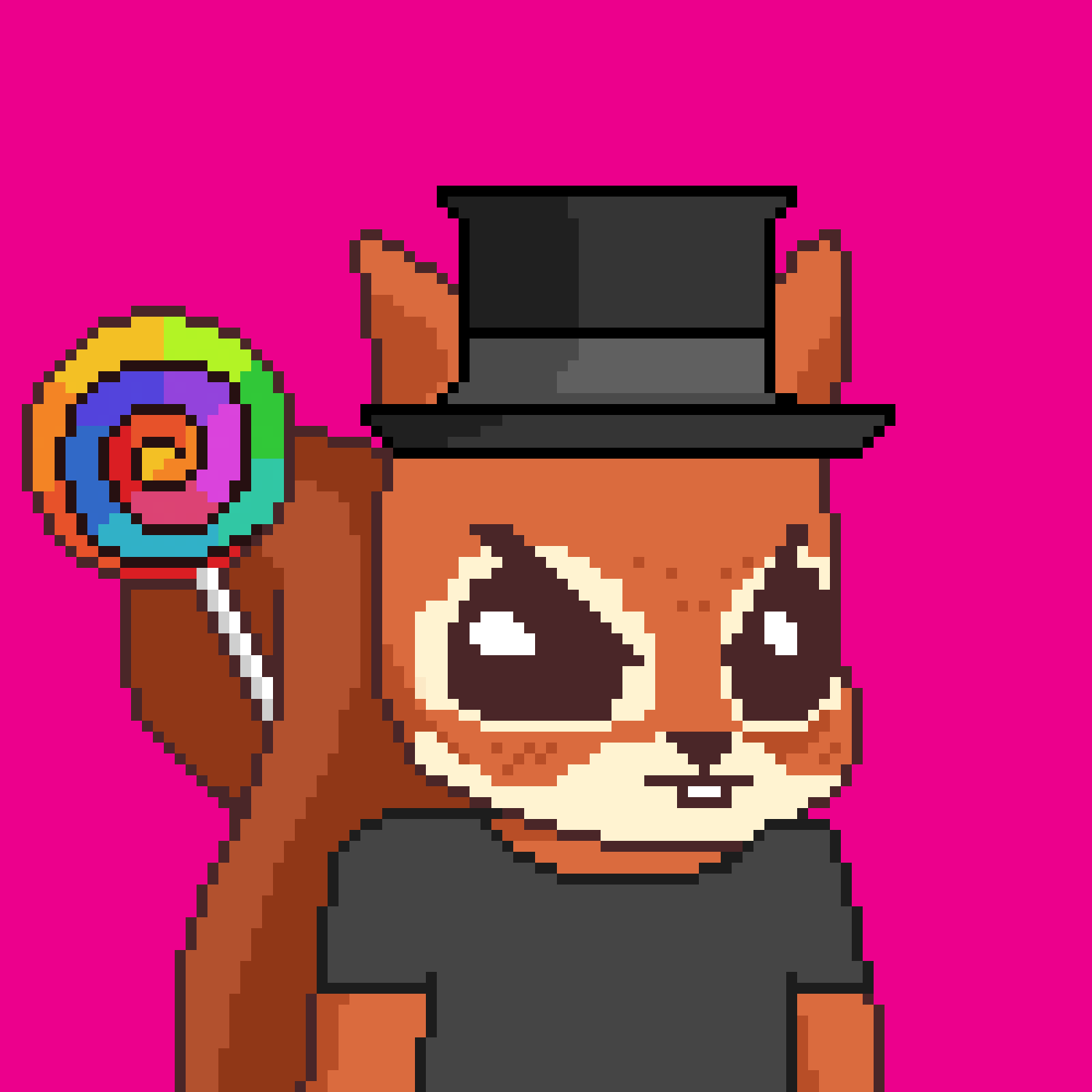 Pixel Squirrels #7712 NFT on Algorand