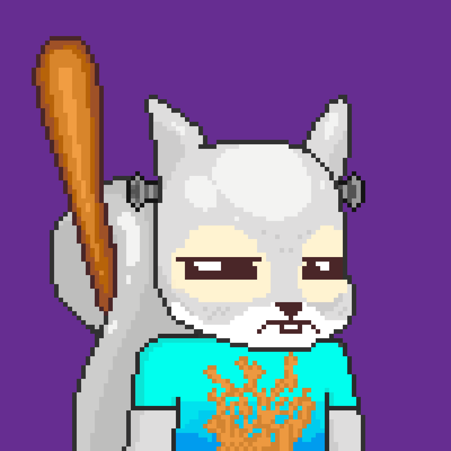 Pixel Squirrels #7713 NFT on Algorand