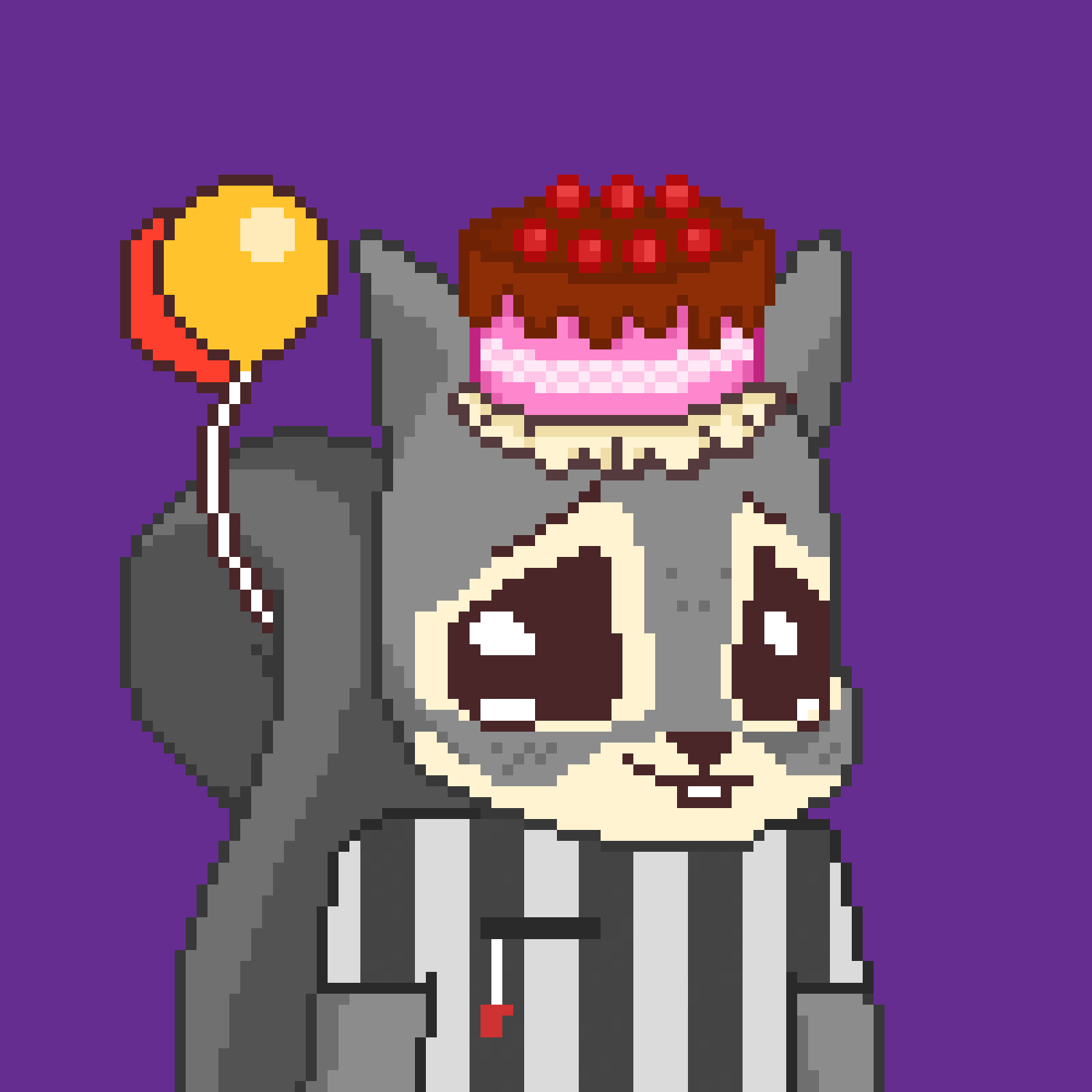 Pixel Squirrels #7735 NFT on Algorand