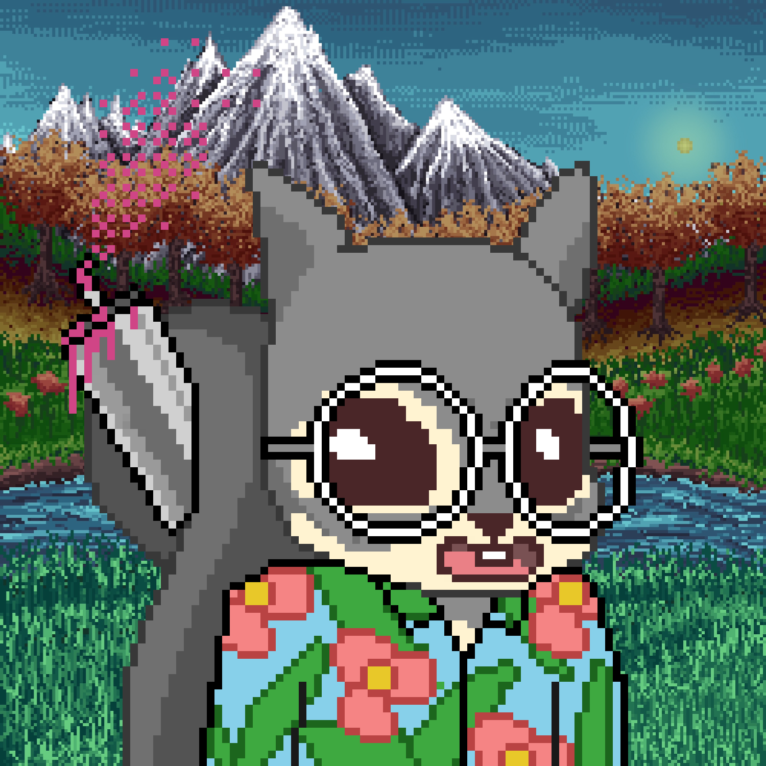 Pixel Squirrels #7743 NFT on Algorand