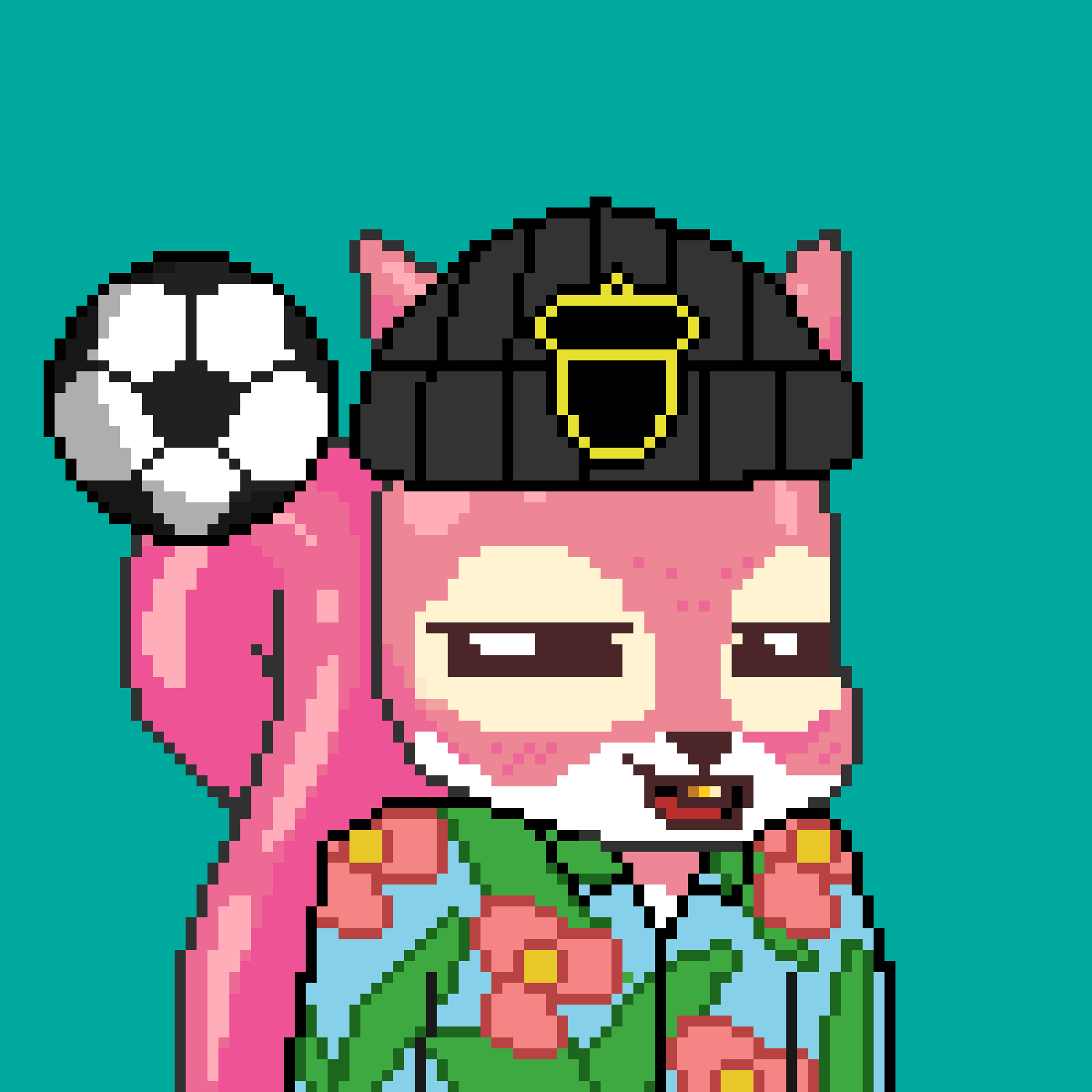 Pixel Squirrels #7745 NFT on Algorand