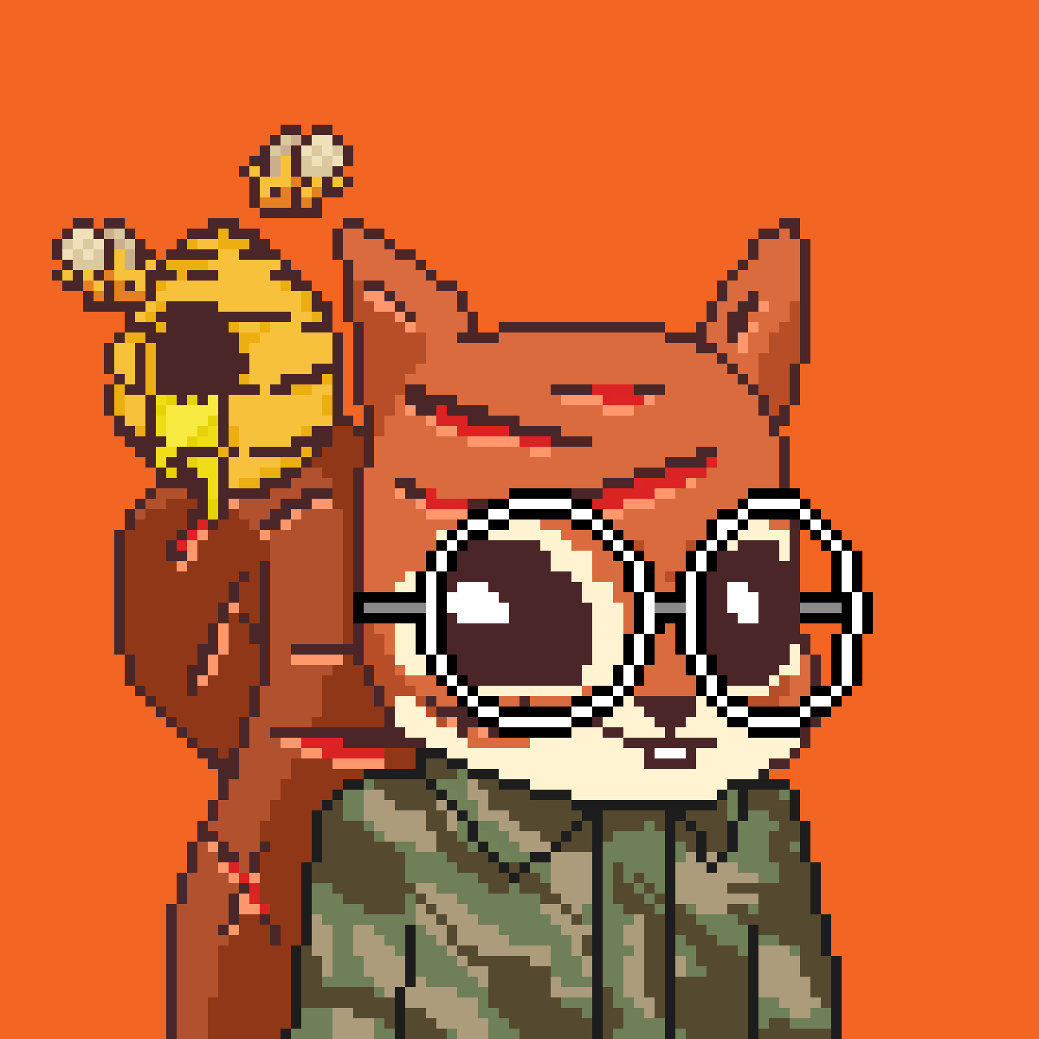 Pixel Squirrels #775 NFT on Algorand