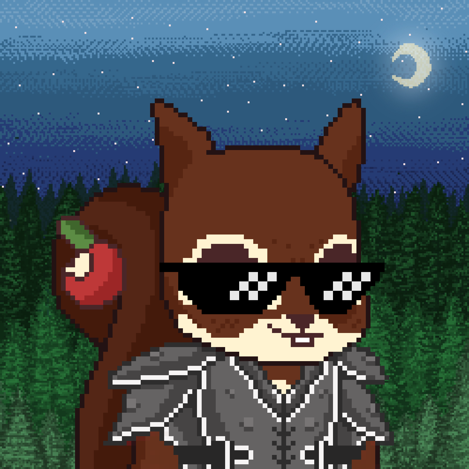 Pixel Squirrels #7759 NFT on Algorand