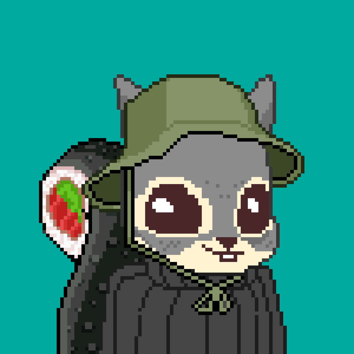 Pixel Squirrels #7765 NFT on Algorand