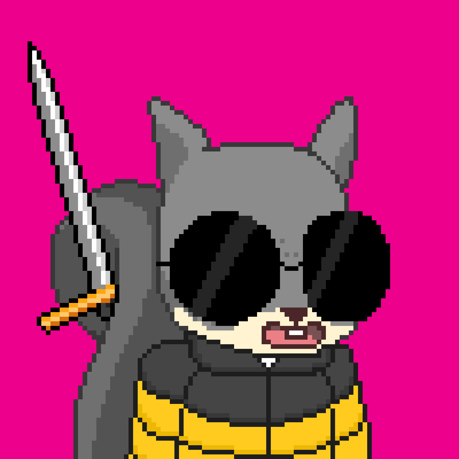 Pixel Squirrels #7766 NFT on Algorand