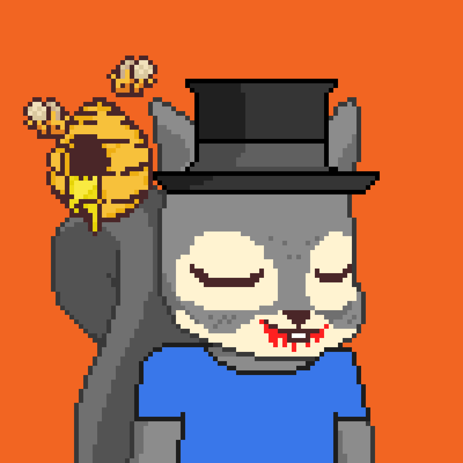 Pixel Squirrels #7774 NFT on Algorand