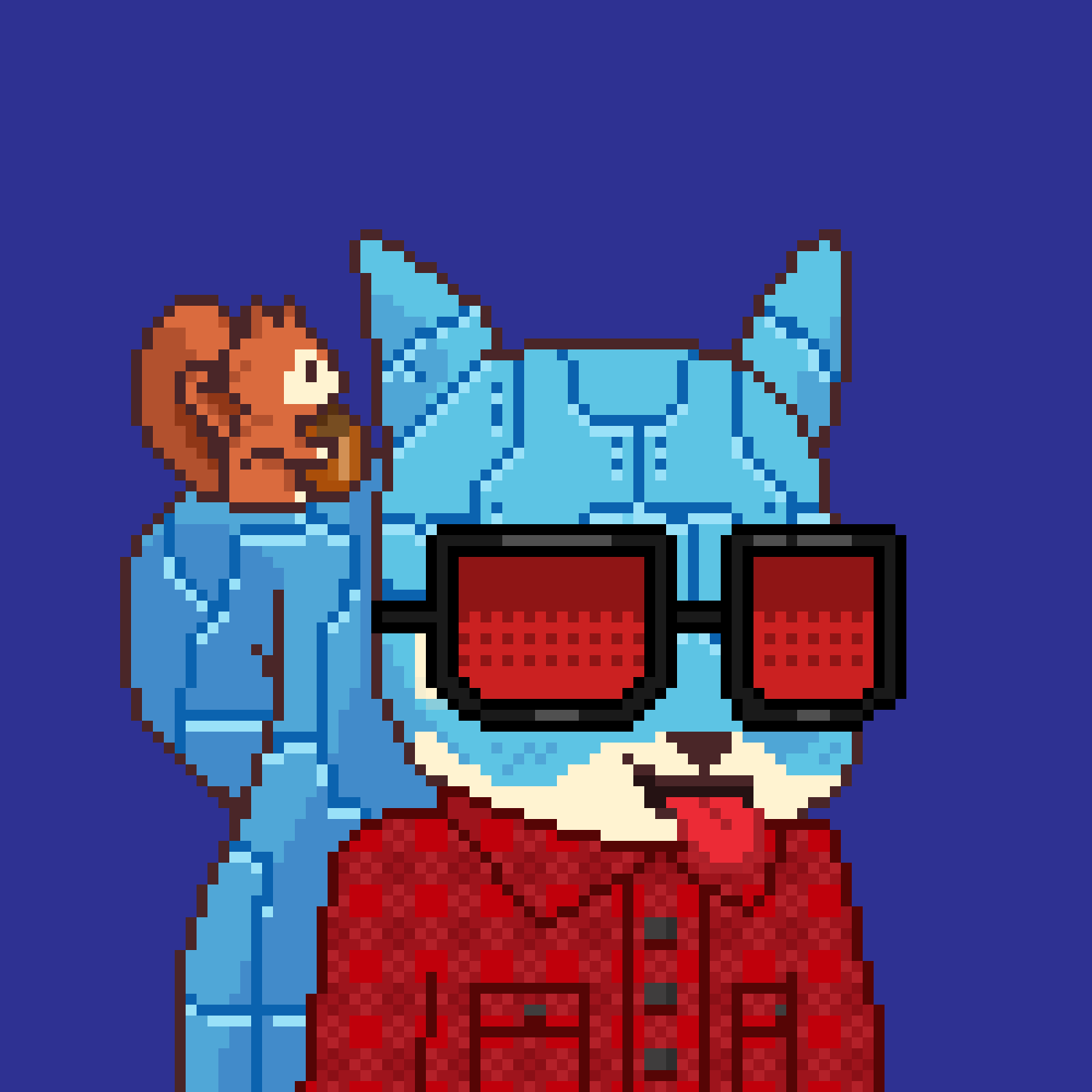 Pixel Squirrels #7778 NFT on Algorand