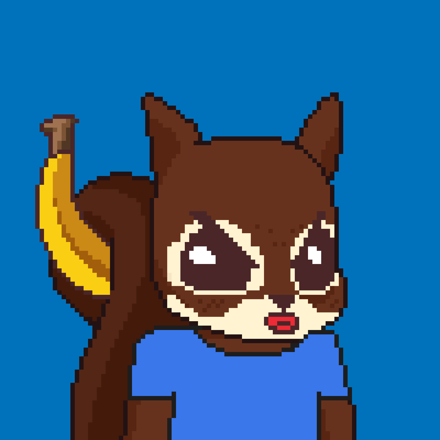 Pixel Squirrels #7779 NFT on Algorand