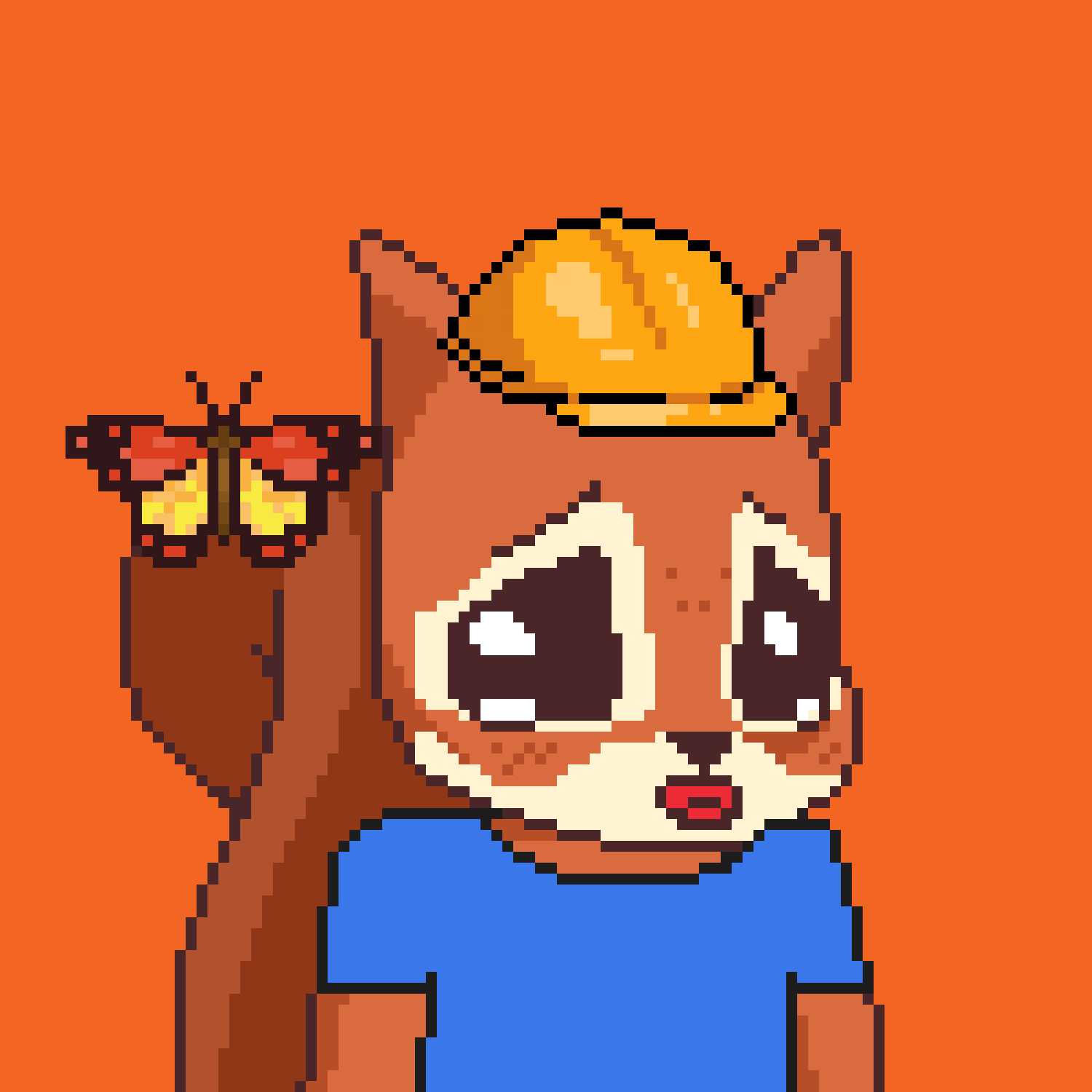 Pixel Squirrels #7798 NFT on Algorand