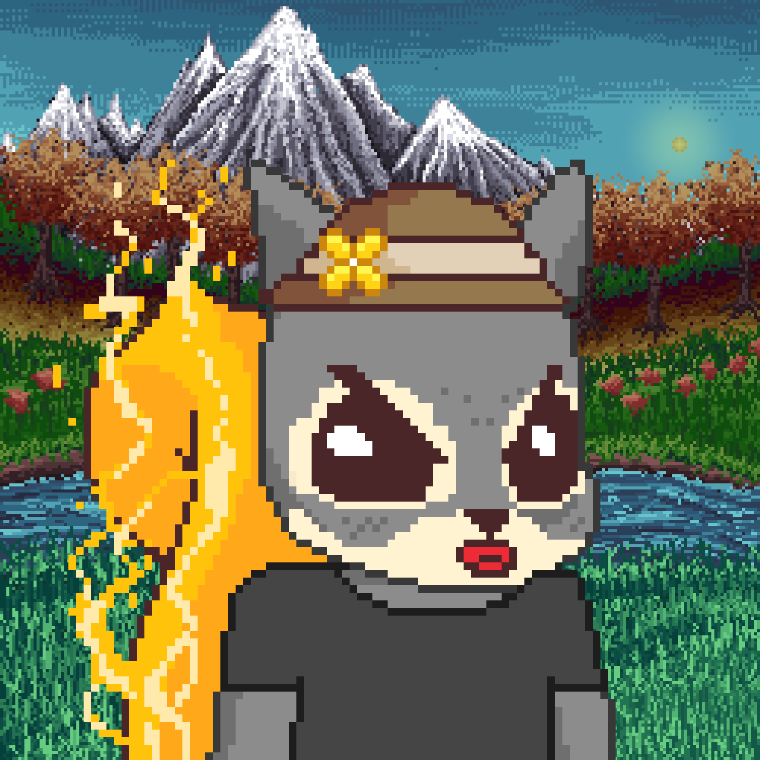 Pixel Squirrels #7821 NFT on Algorand