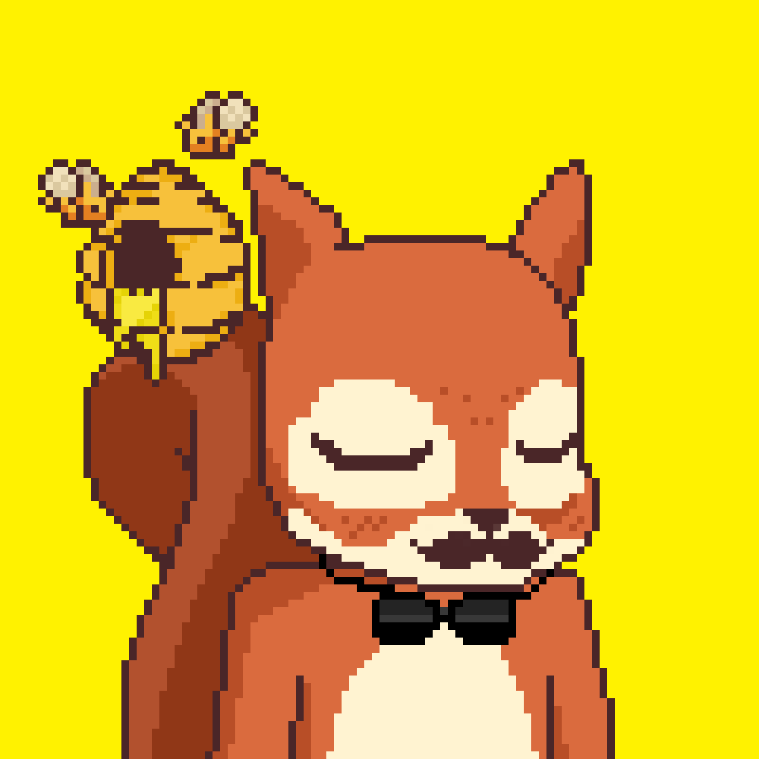 Pixel Squirrels #7822 NFT on Algorand