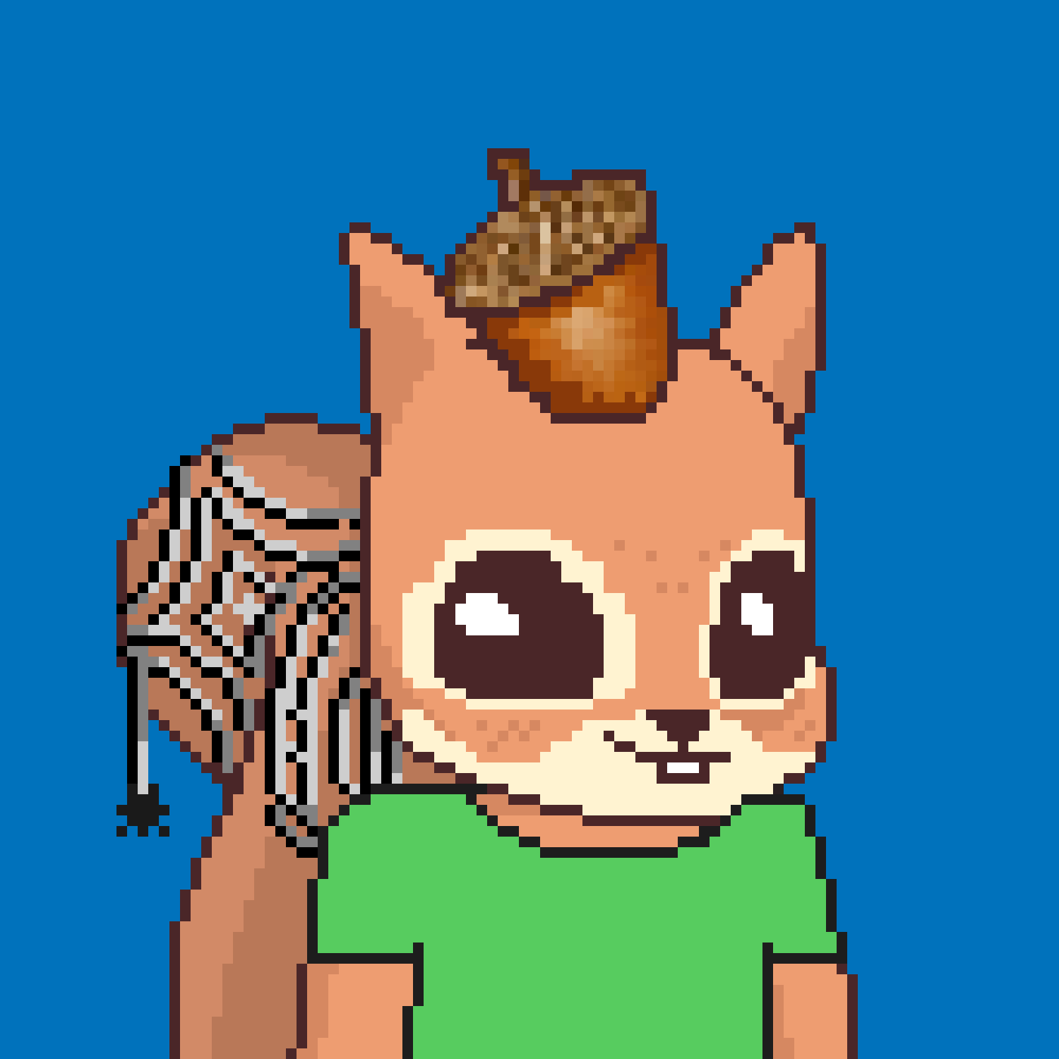 Pixel Squirrels #7827 NFT on Algorand