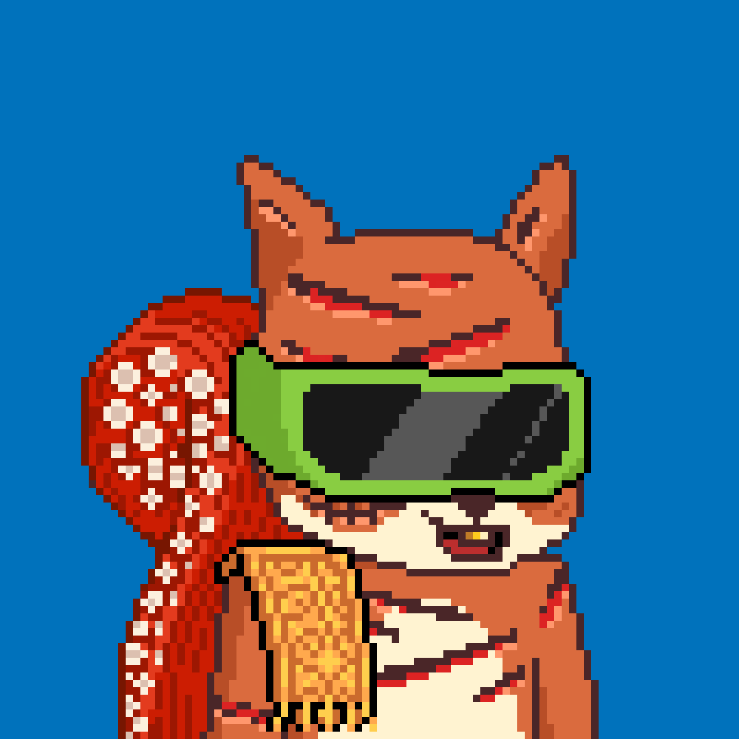 Pixel Squirrels #7833 NFT on Algorand