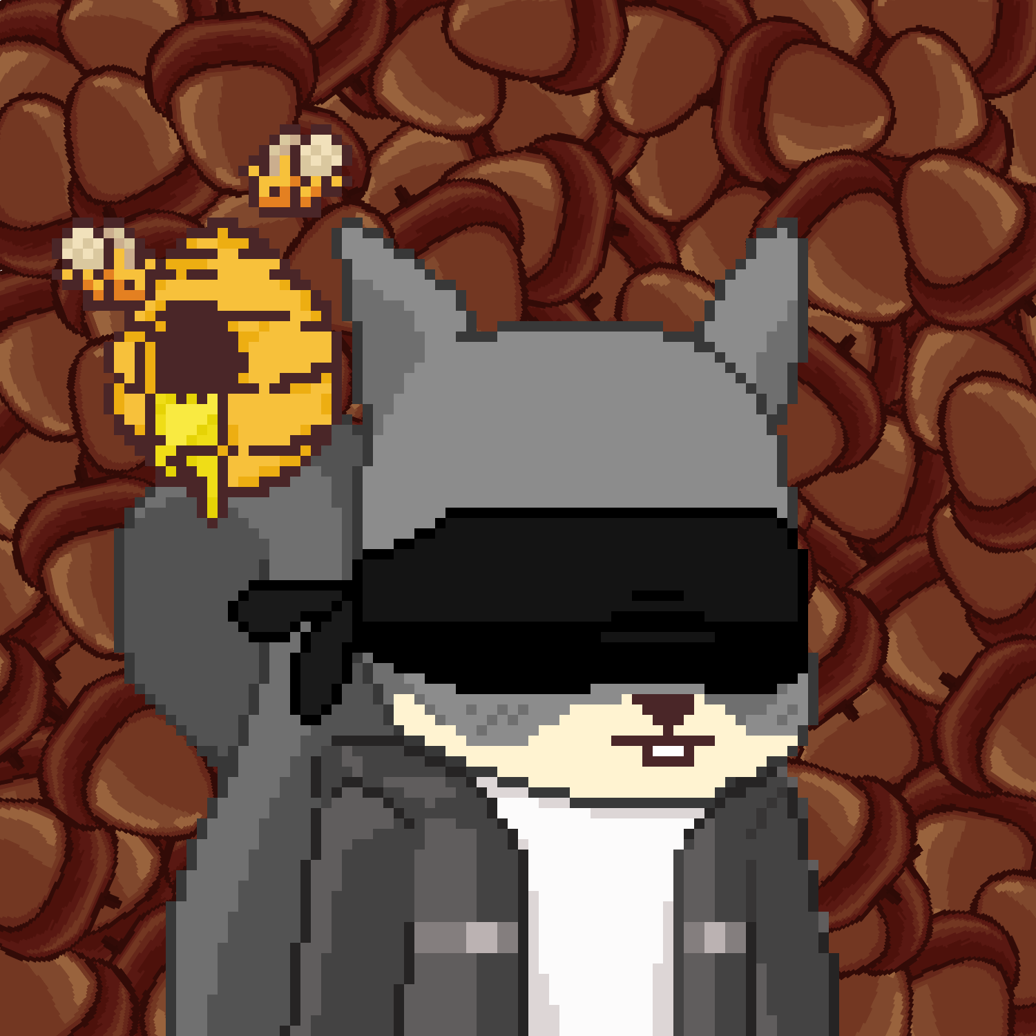 Pixel Squirrels #7842 NFT on Algorand