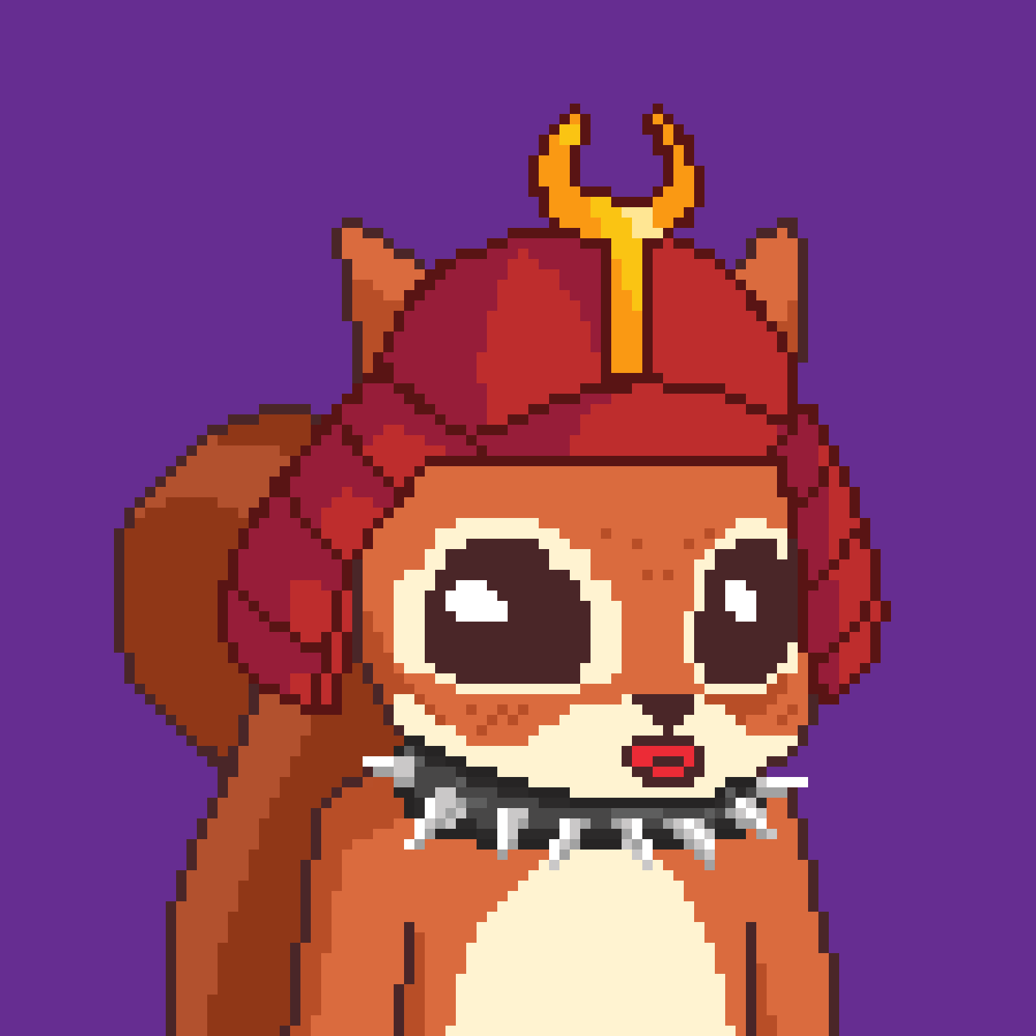 Pixel Squirrels #7845 NFT on Algorand