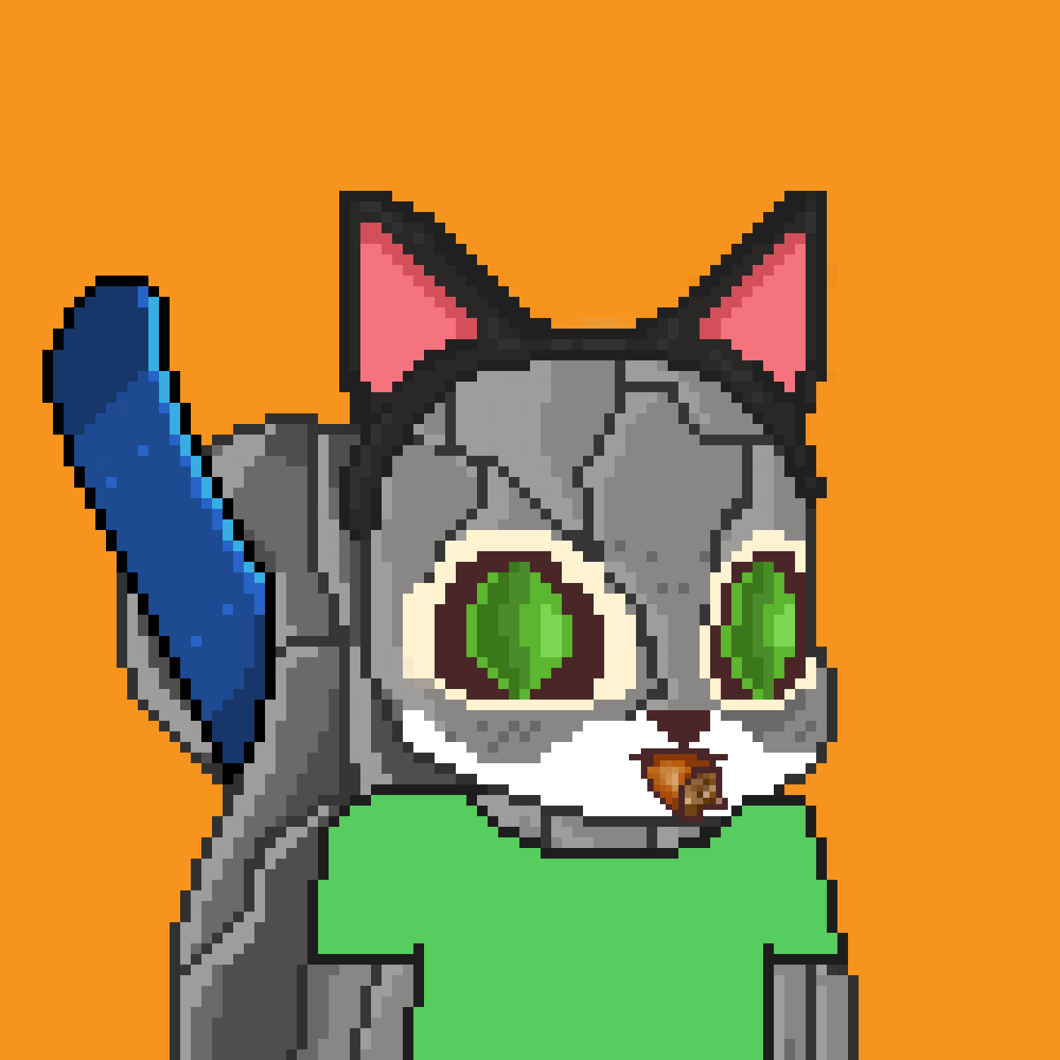 Pixel Squirrels #7855 NFT on Algorand