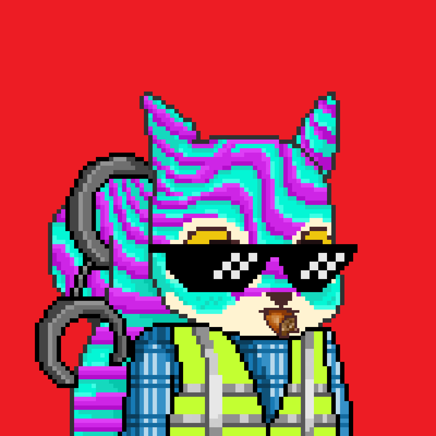 Pixel Squirrels #786 NFT on Algorand